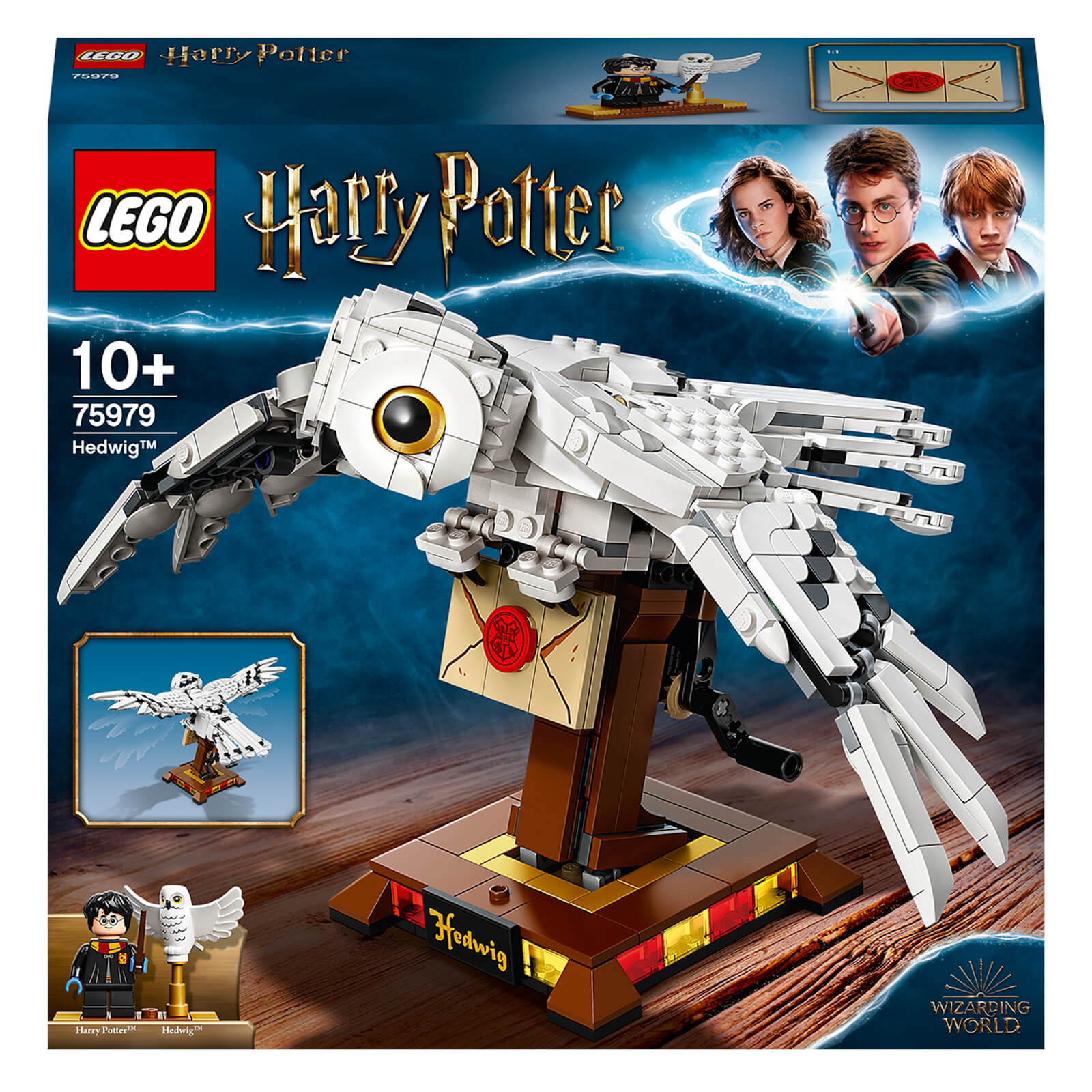 LEGO Harry Potter: Hedwig Display Model Moving Wings (75979)