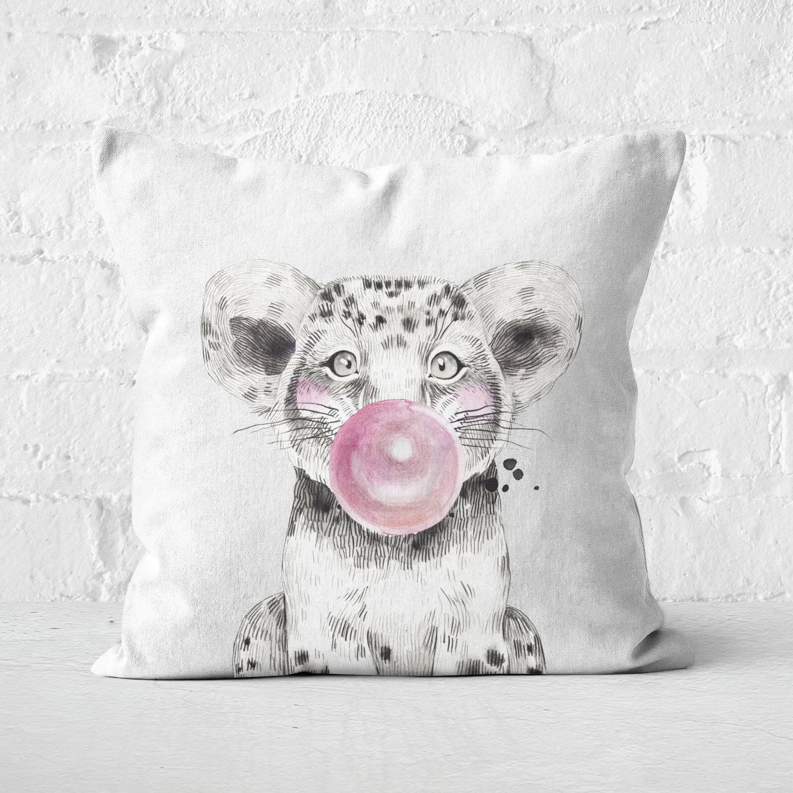 Bubblegum Cub Square Cushion - 60x60cm - Soft Touch