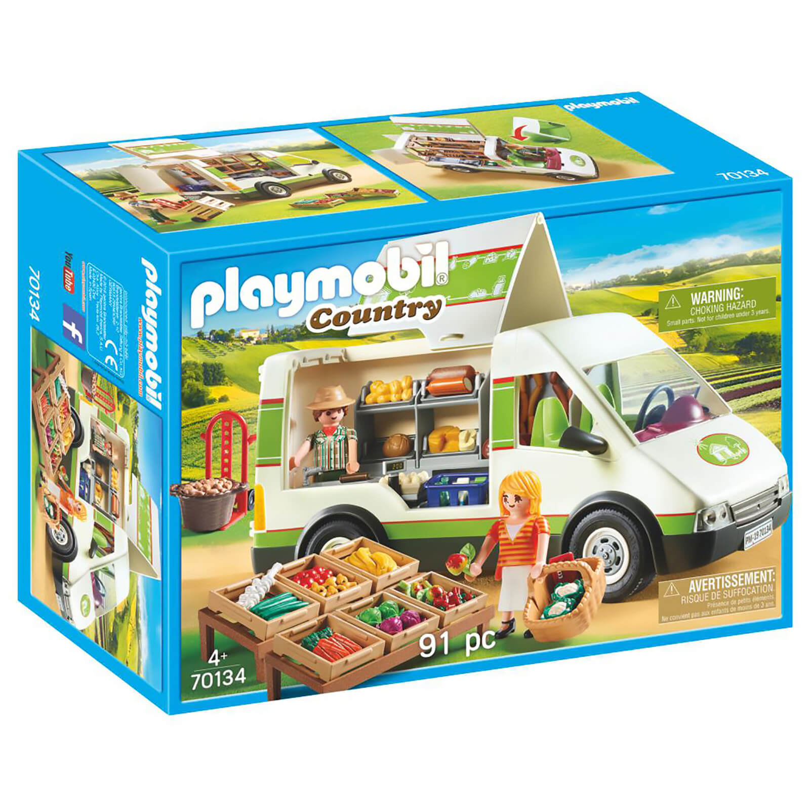Playmobil Country Mobile Farm Market (70134)
