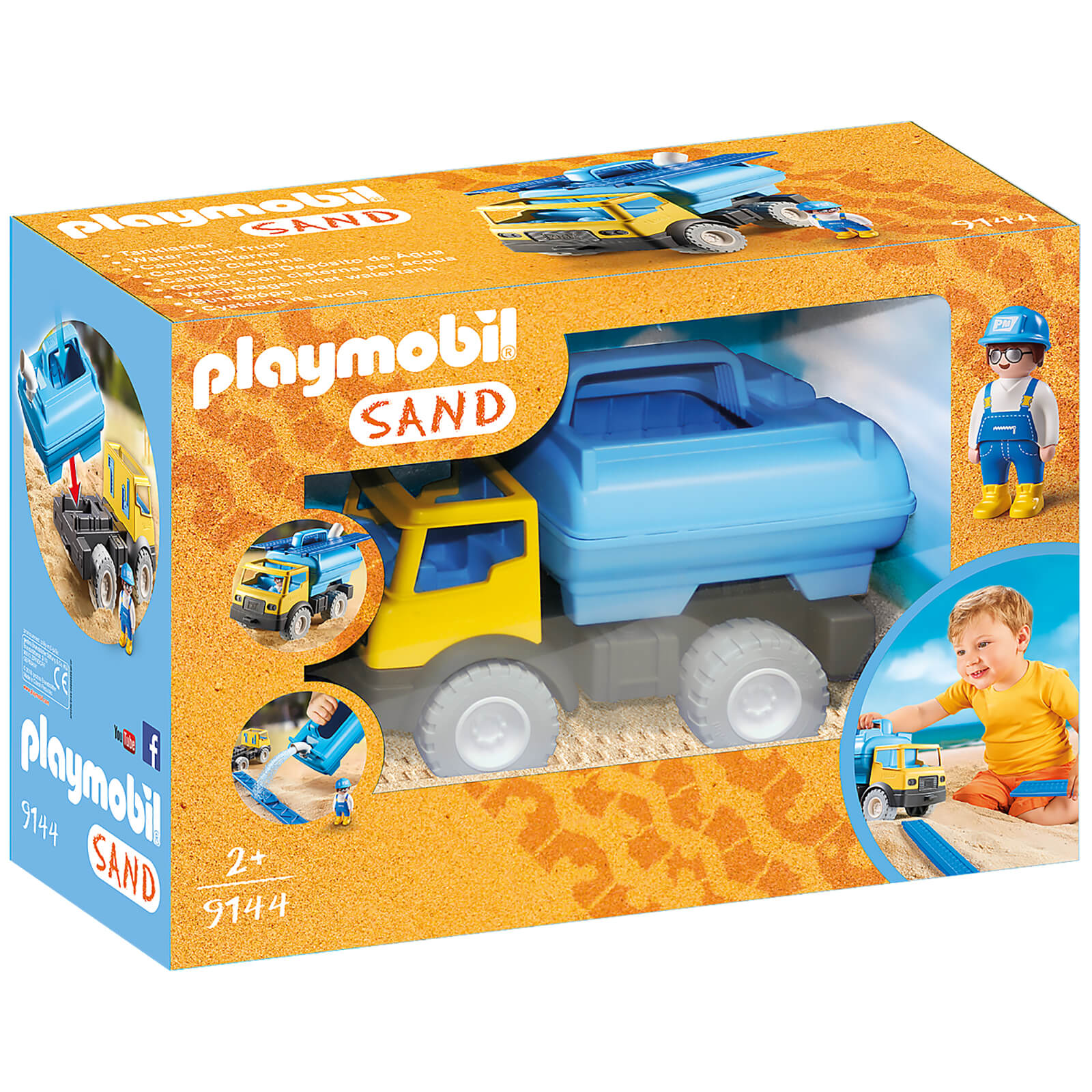 Playmobil Sand Water Tank Truck with Removable Tank (9144)