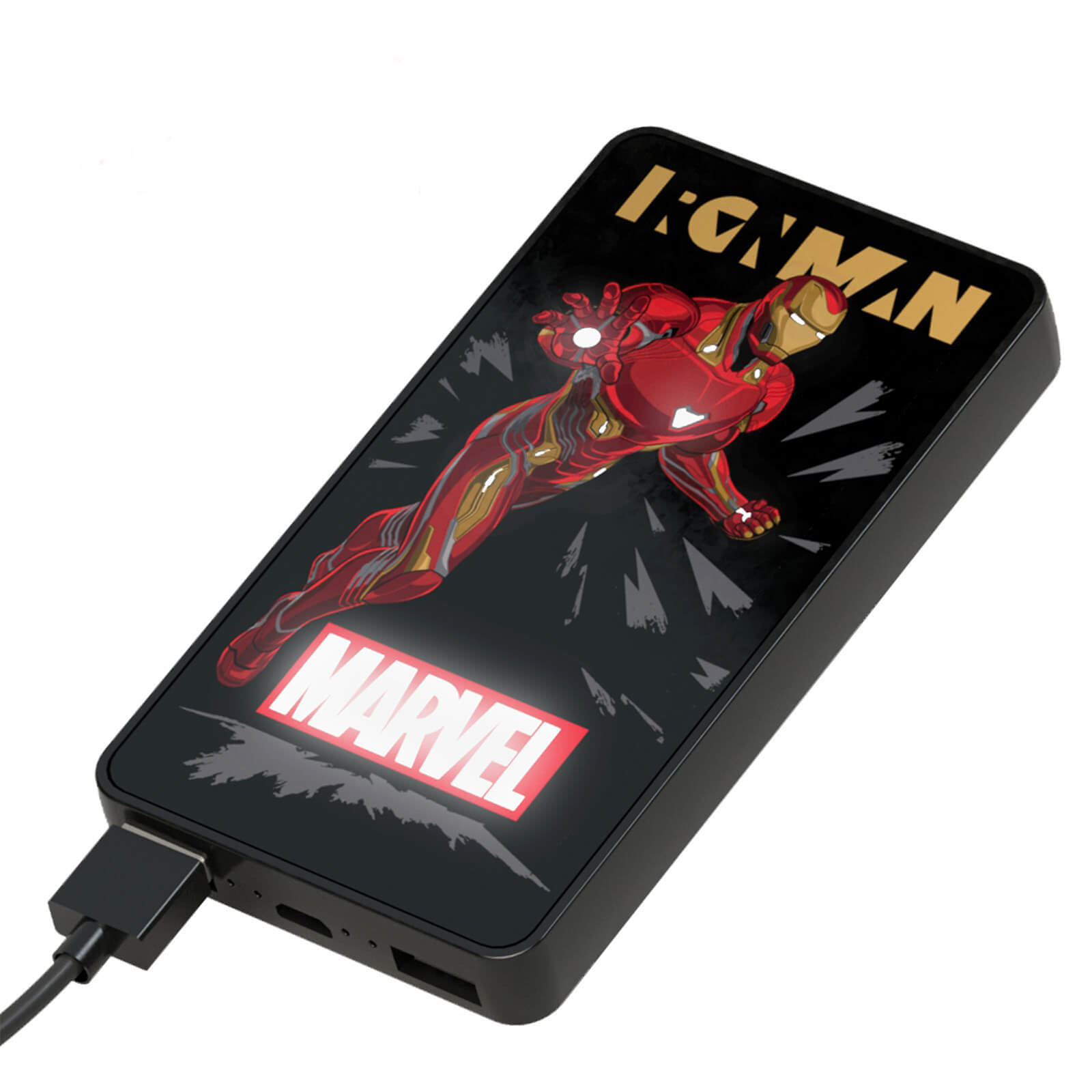 Marvel Iron Man Power Bank Lumina 6000mAh