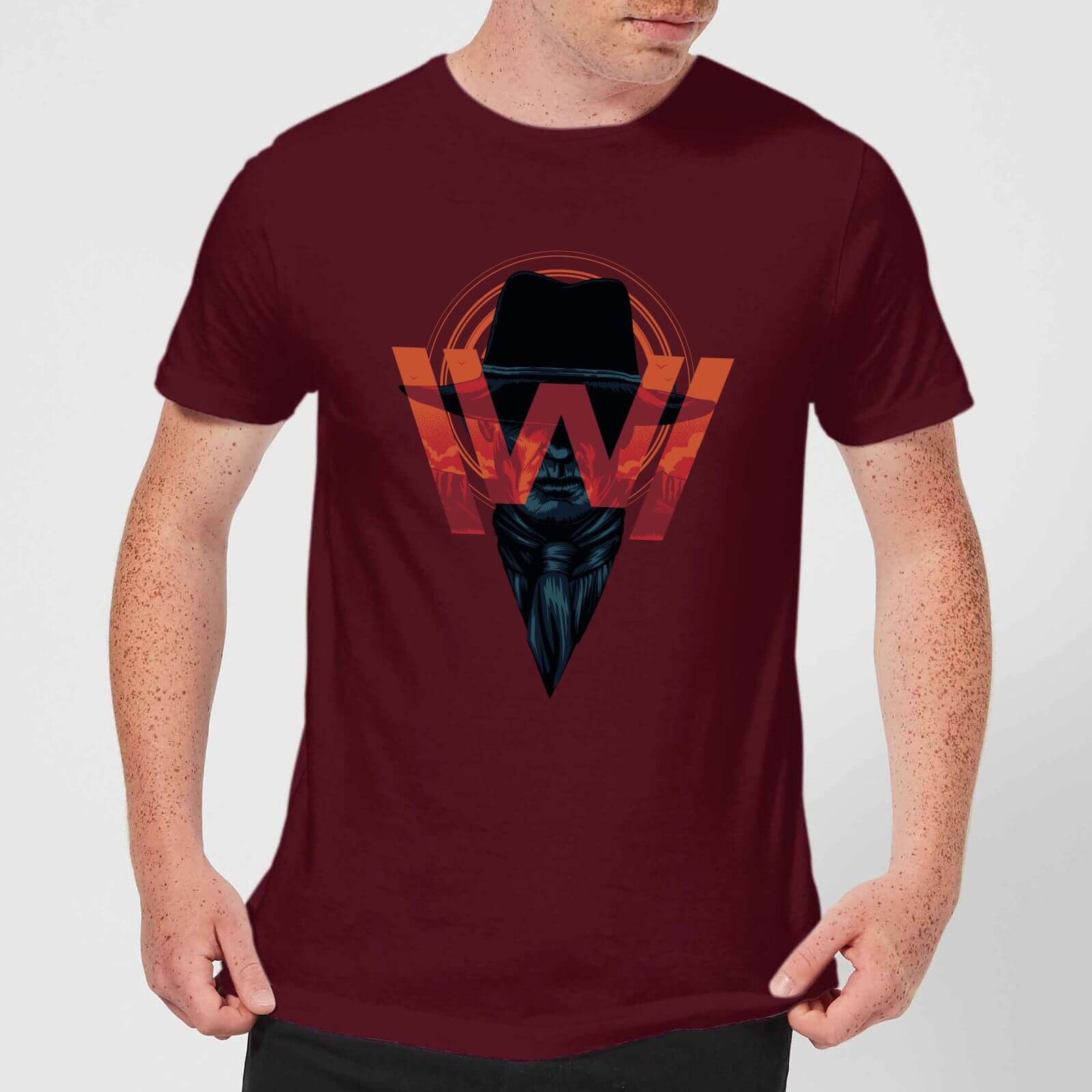 

Westworld V.I.P Men's T-Shirt - Burgundy - XL