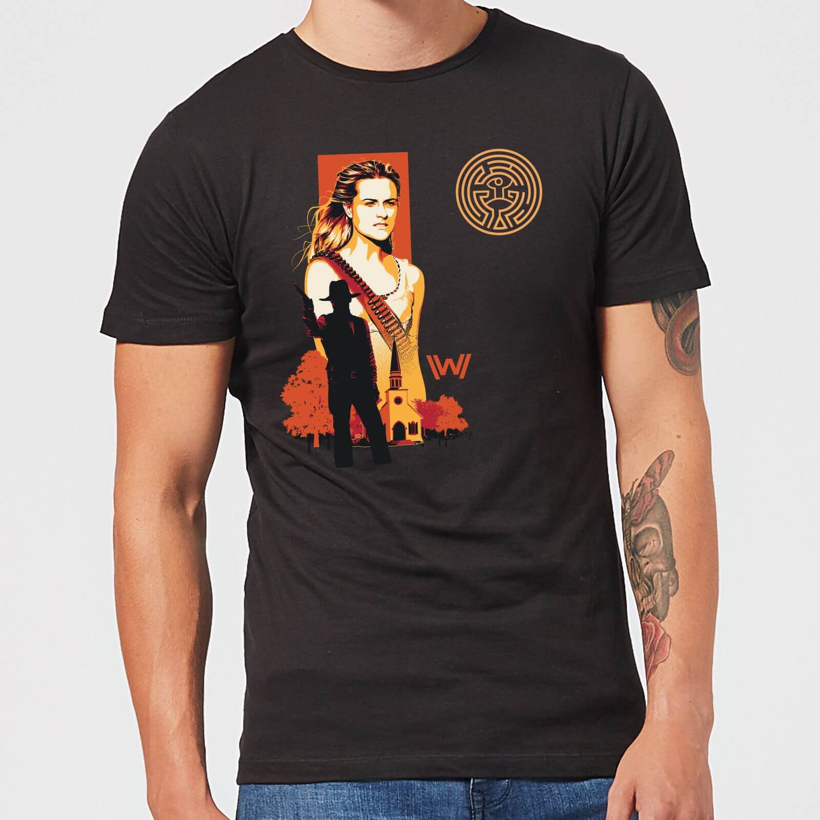 Westworld Kiksuya Men's T-Shirt - Black - S - Noir