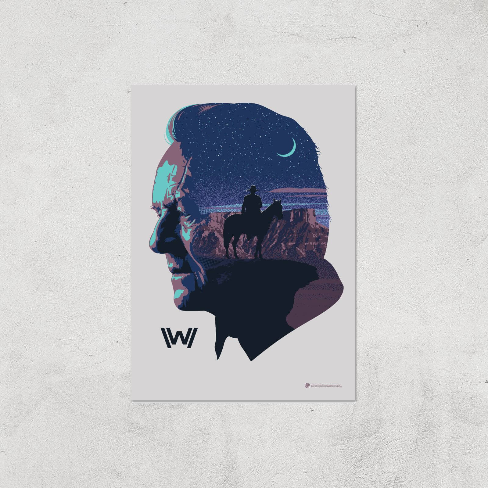 

Westworld Robert Ford A2 Giclee Art Print