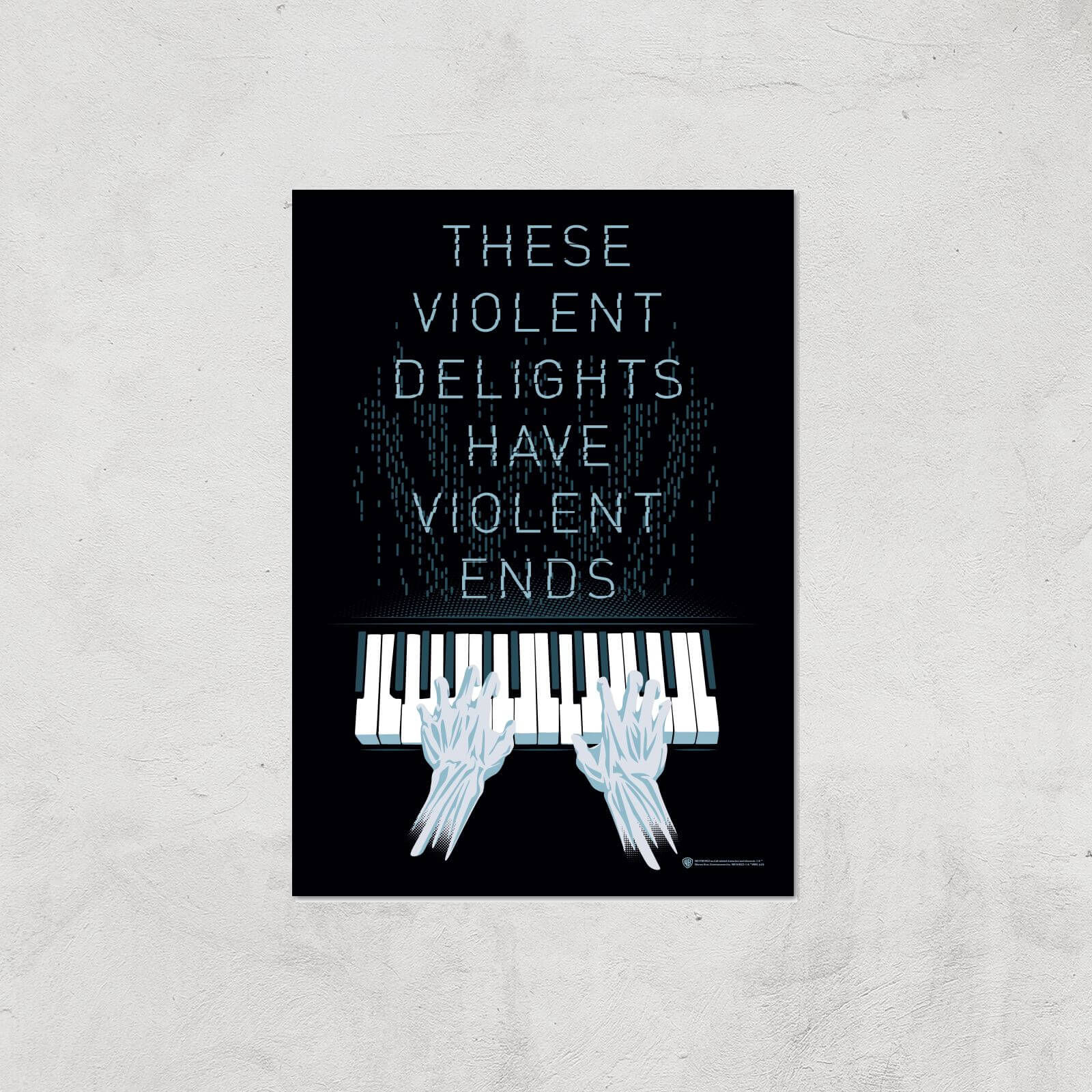

Westworld Violent Delights And Violent Ends A2 Giclee Art Print
