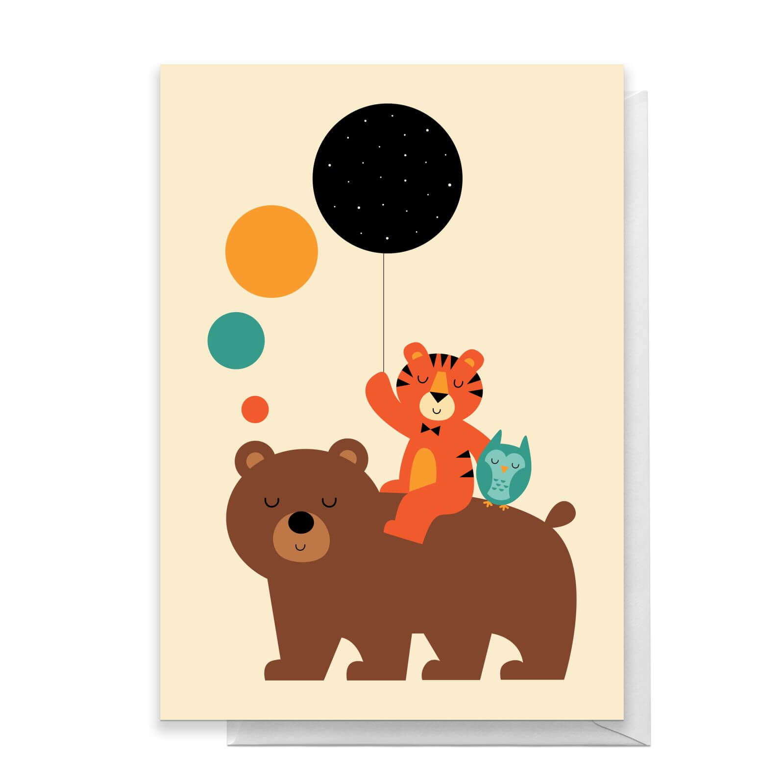 Andy Westface Little Explorer Greetings Card - Large Card