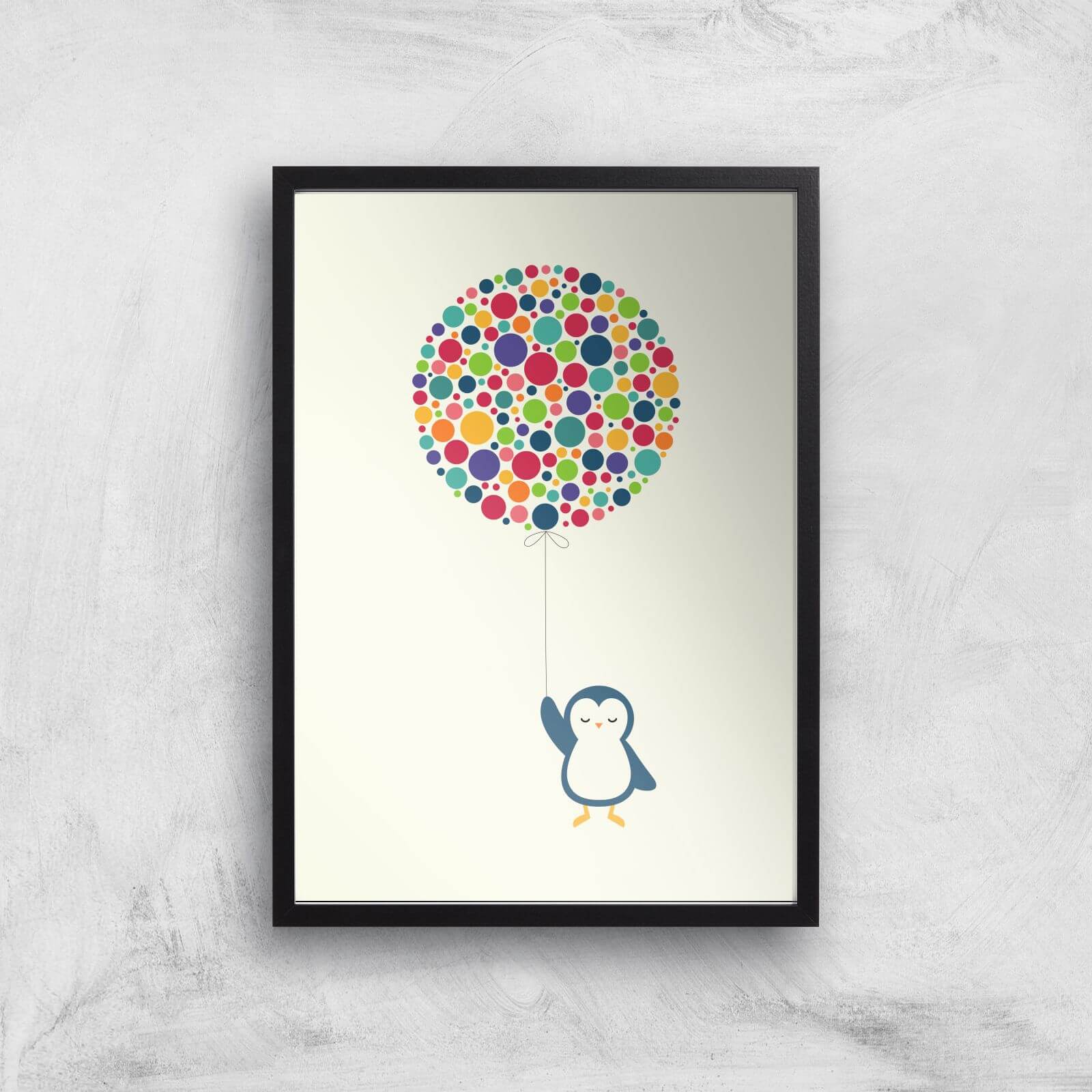 Andy Westface Float In The Air Giclee Art Print - A3 - Black Frame