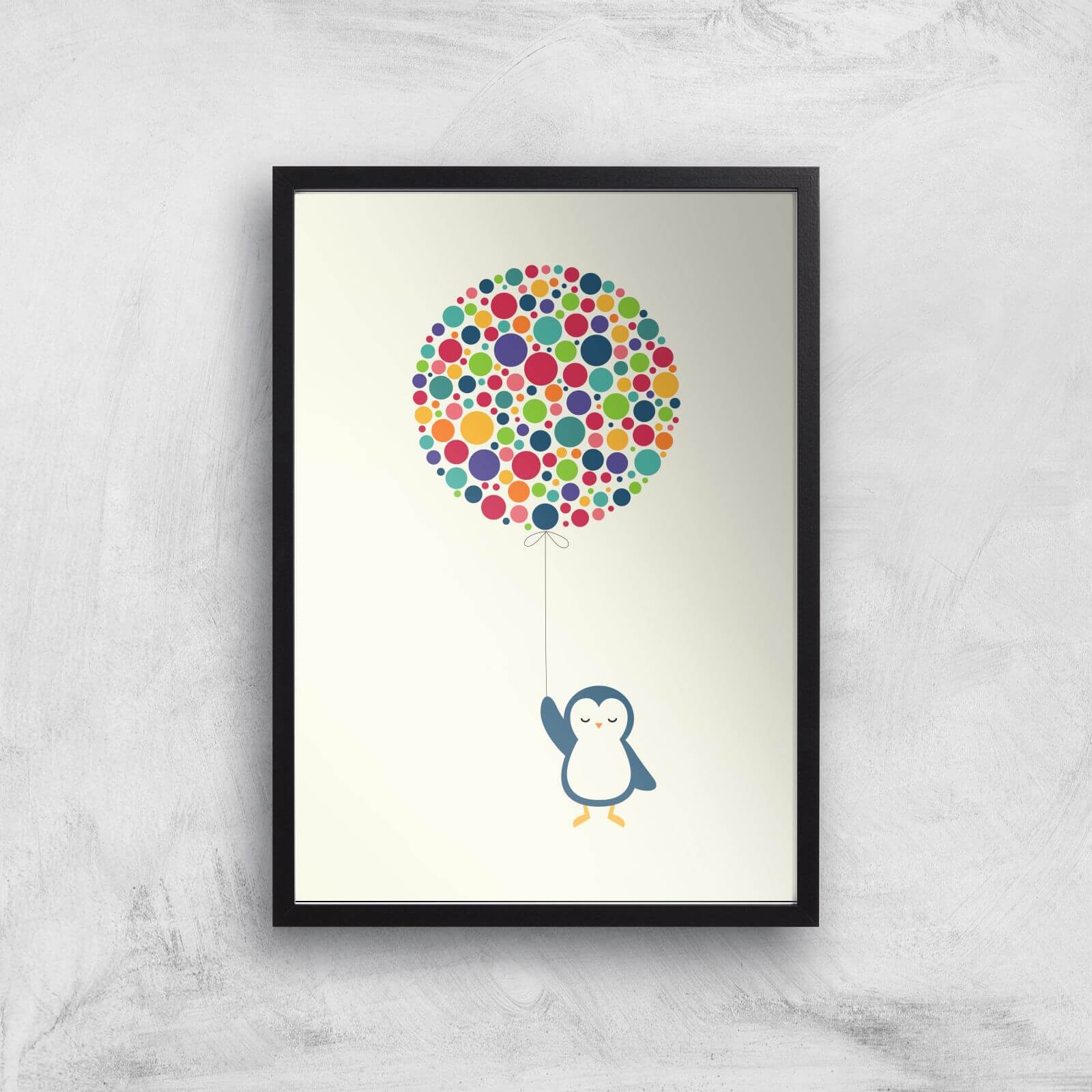 Andy Westface Float In The Air Giclee Art Print - A2 - Black Frame