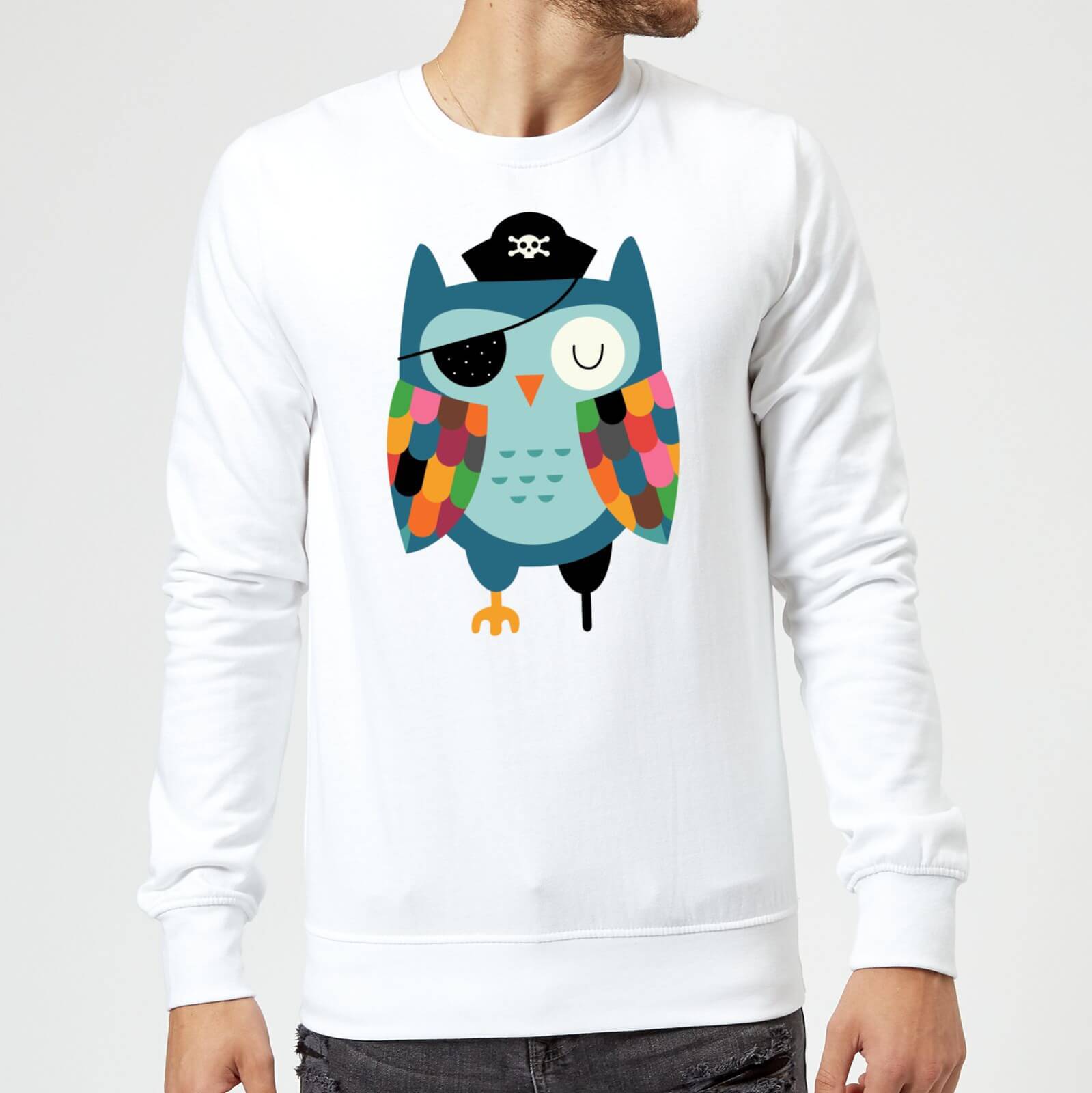 Andy Westface Captain Whooo Sweatshirt - White - S - White