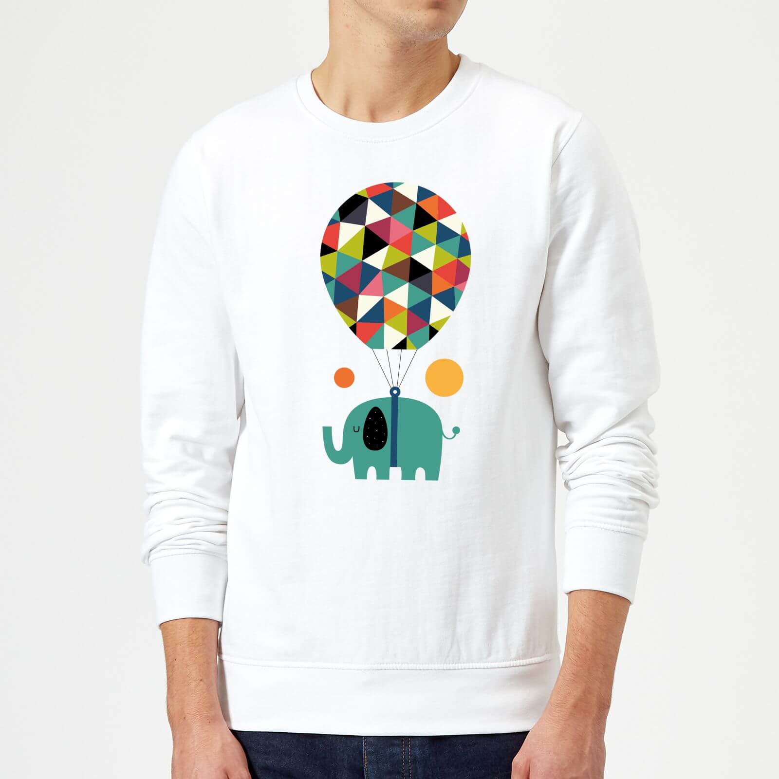 Andy Westface Fly High Sweatshirt - White - S - White
