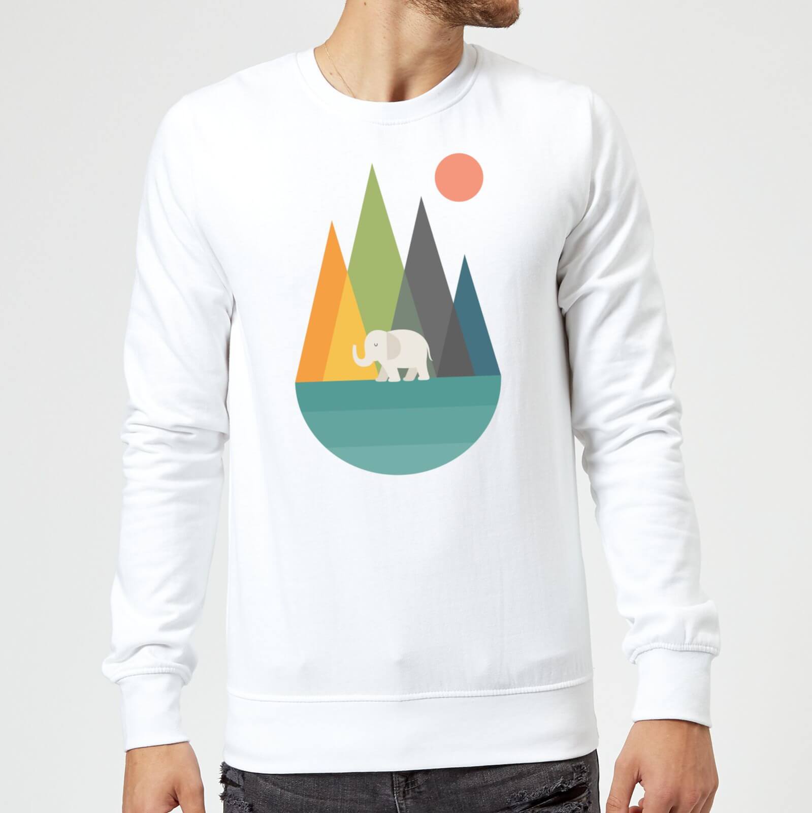 Andy Westface Walk In Peace Sweatshirt - White - S - White