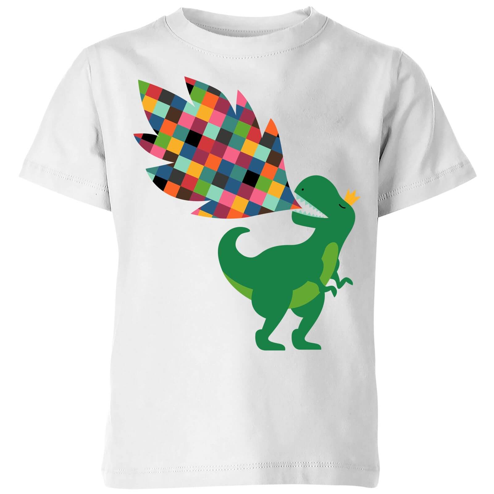 Andy Westface Rainbow Power Kids' T-Shirt - White - 3-4 Years - White