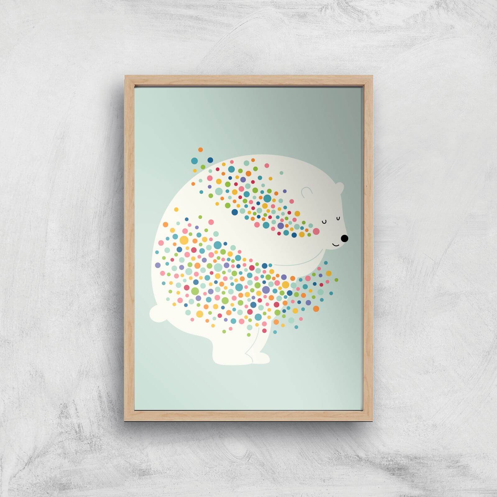 Andy Westface Hug Your Dream Giclee Art Print - A3 - Wooden Frame