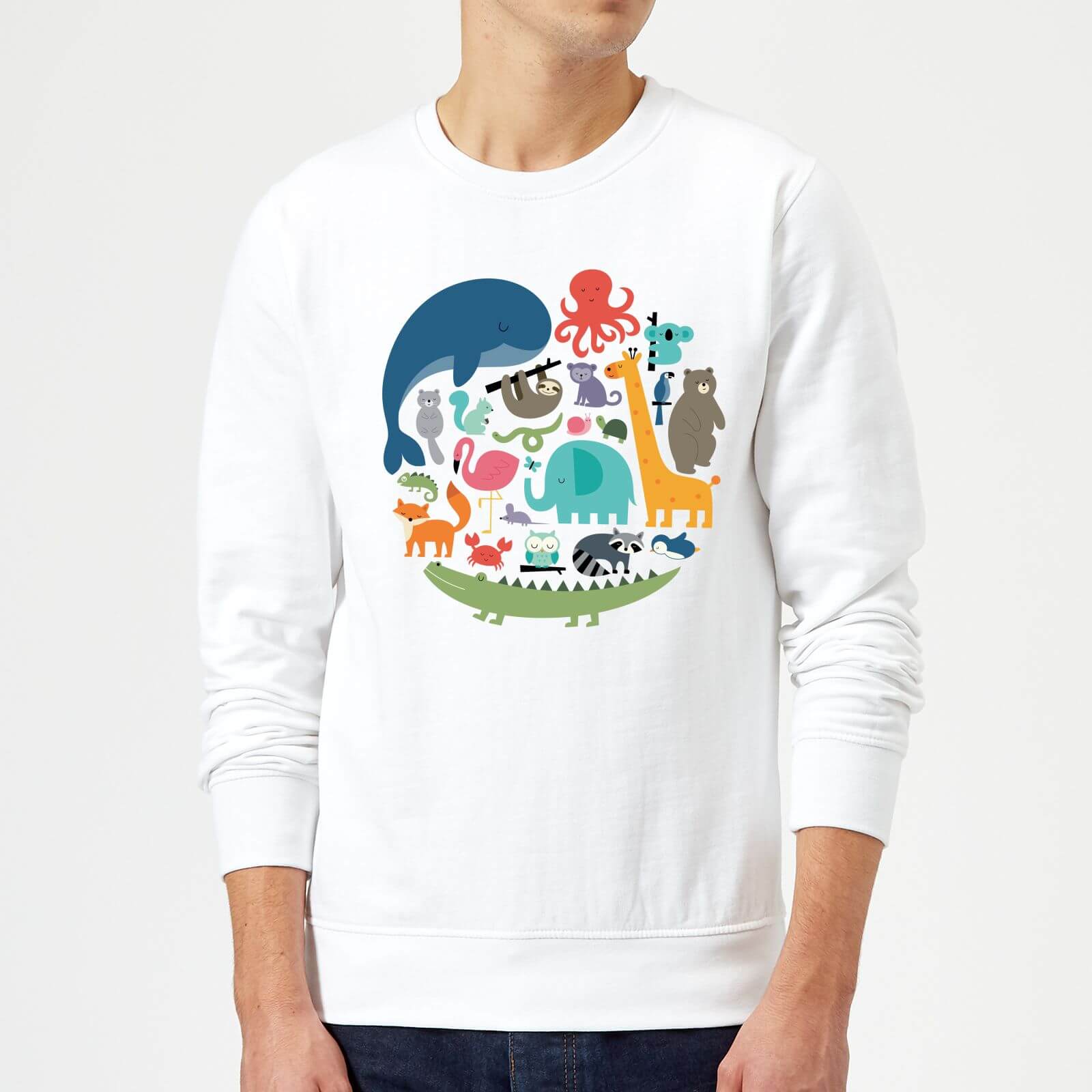 Andy Westface We Are One Sweatshirt - White - S - White