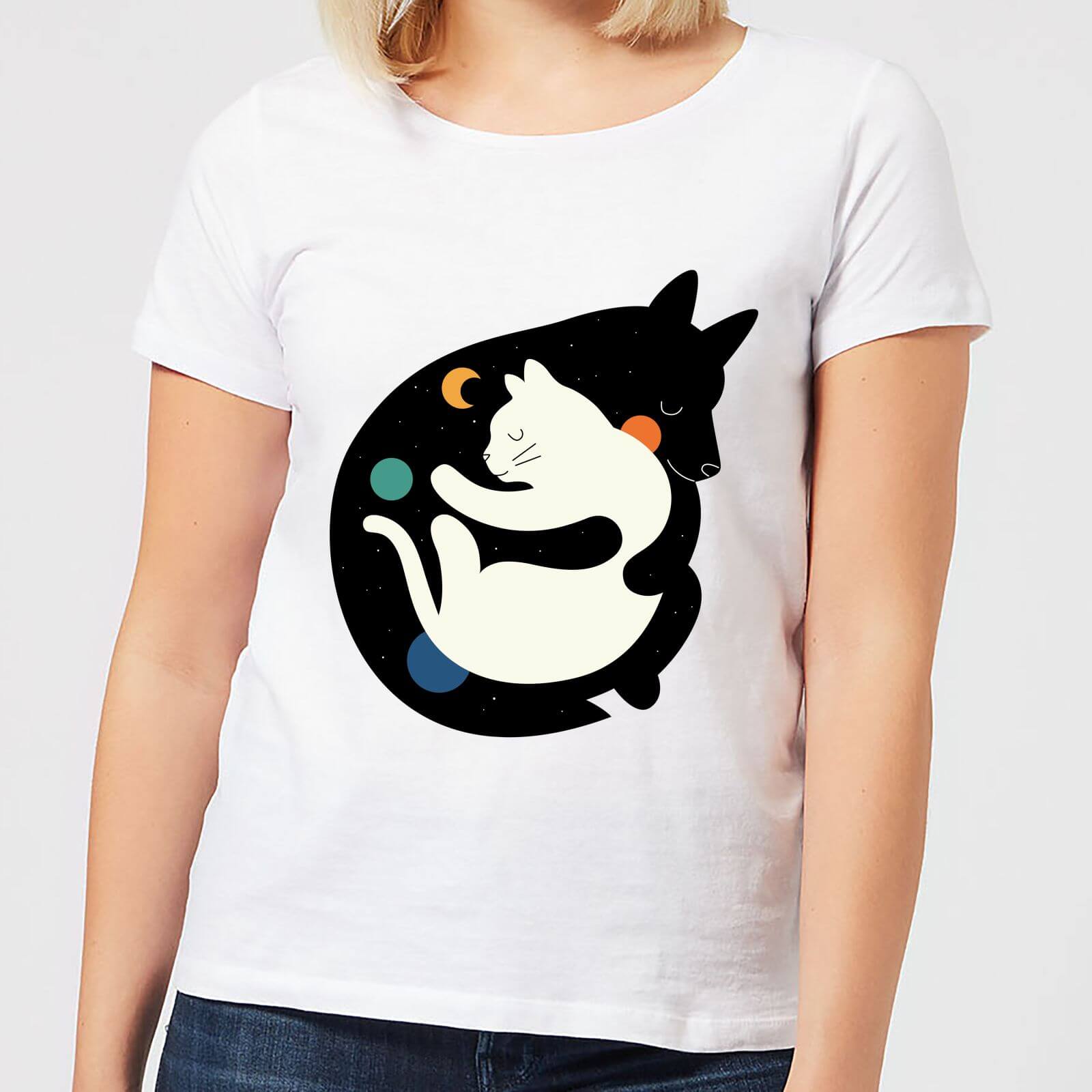 Andy Westface More Hugs, Less Fights Women's T-Shirt - White - S - White