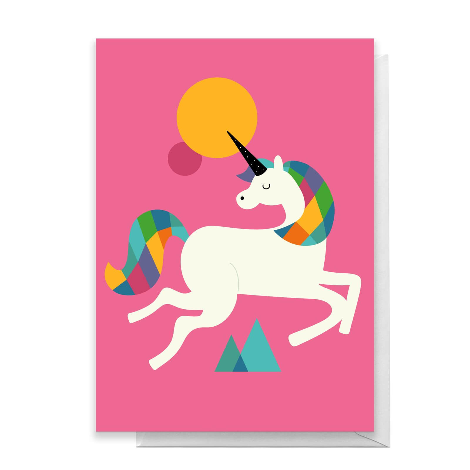 Andy Westface To Be A Unicorn Greetings Card - Standard Card