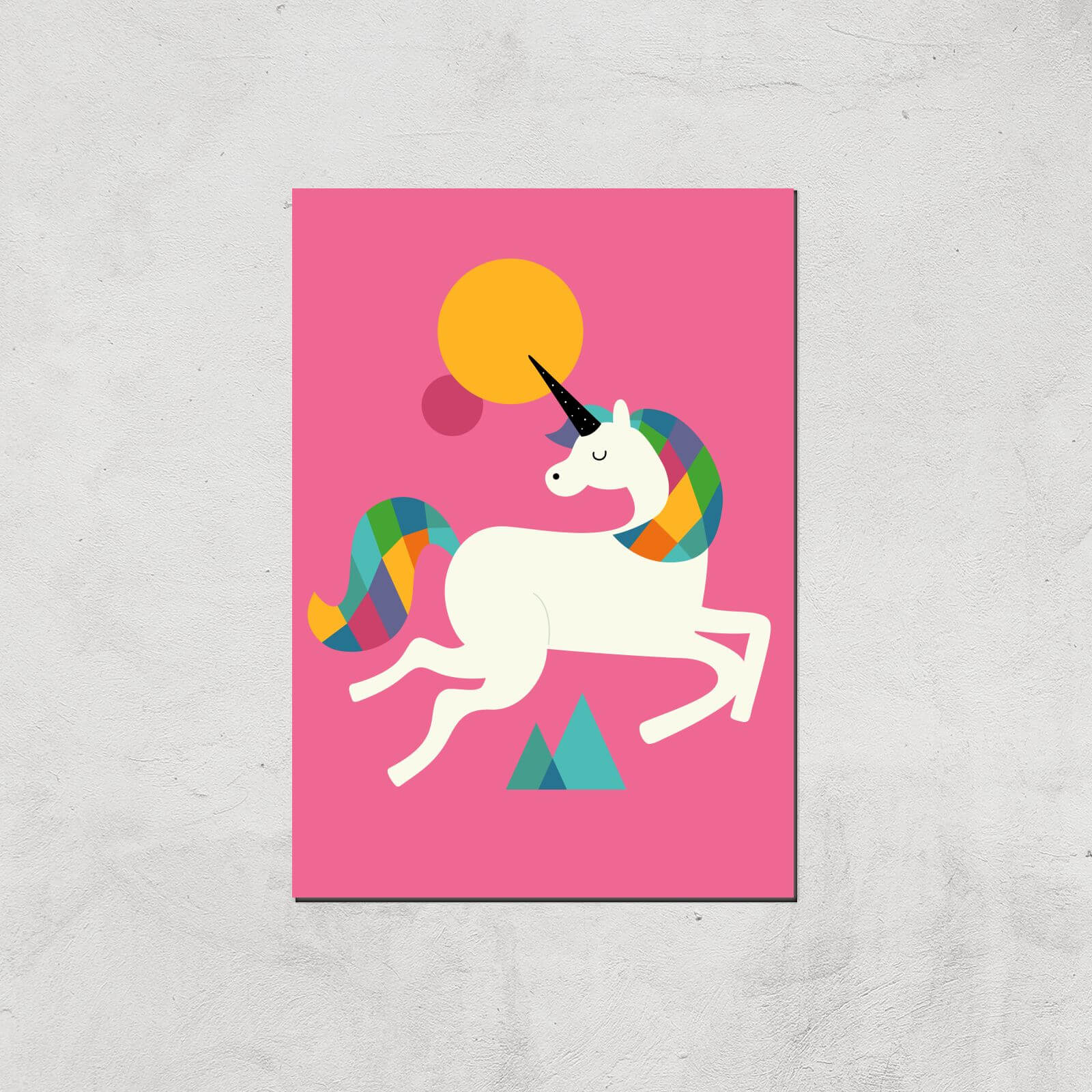 Andy Westface To Be A Unicorn Giclee Art Print - A2 - Print Only