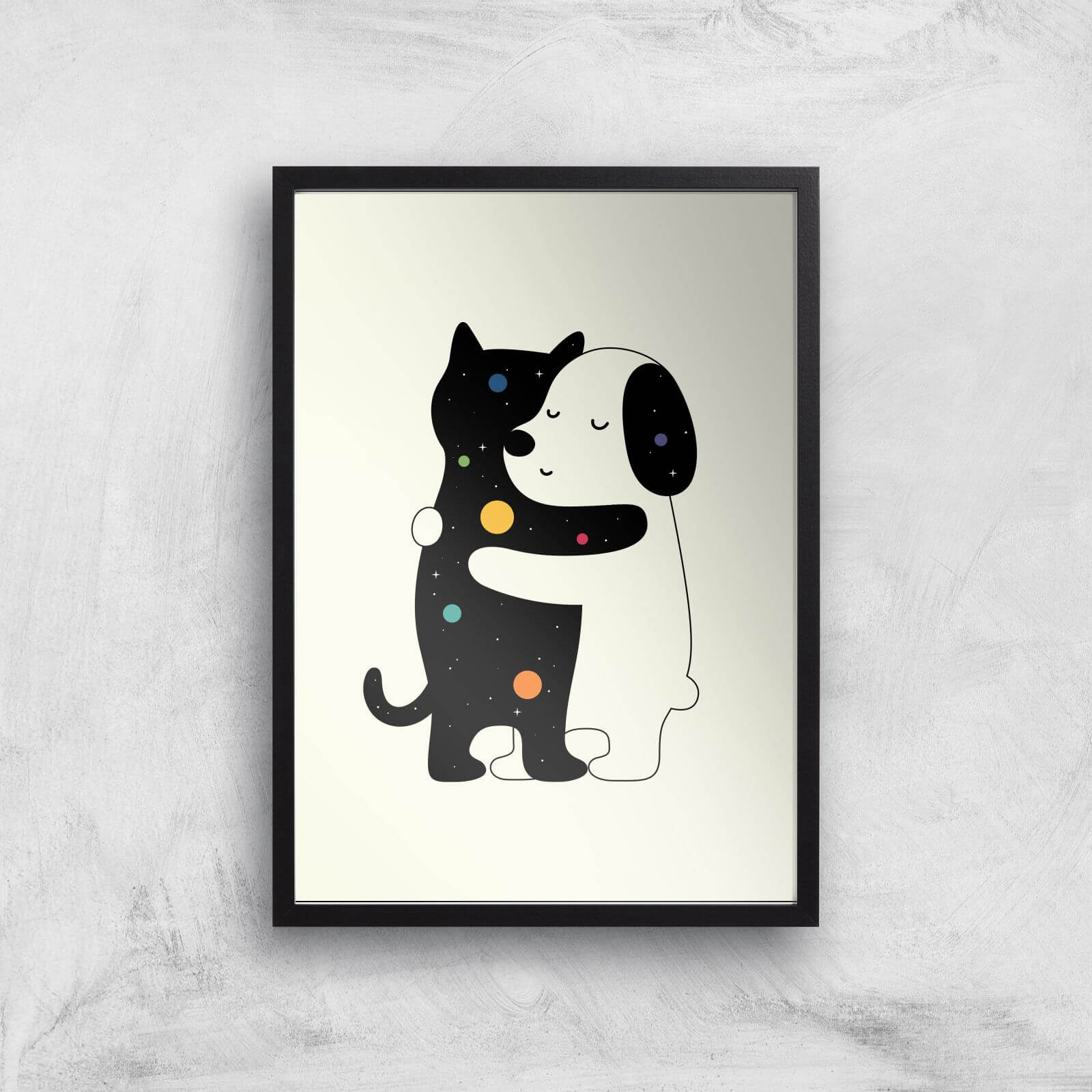 Andy Westface Universal Language Giclee Art Print - A3 - Black Frame