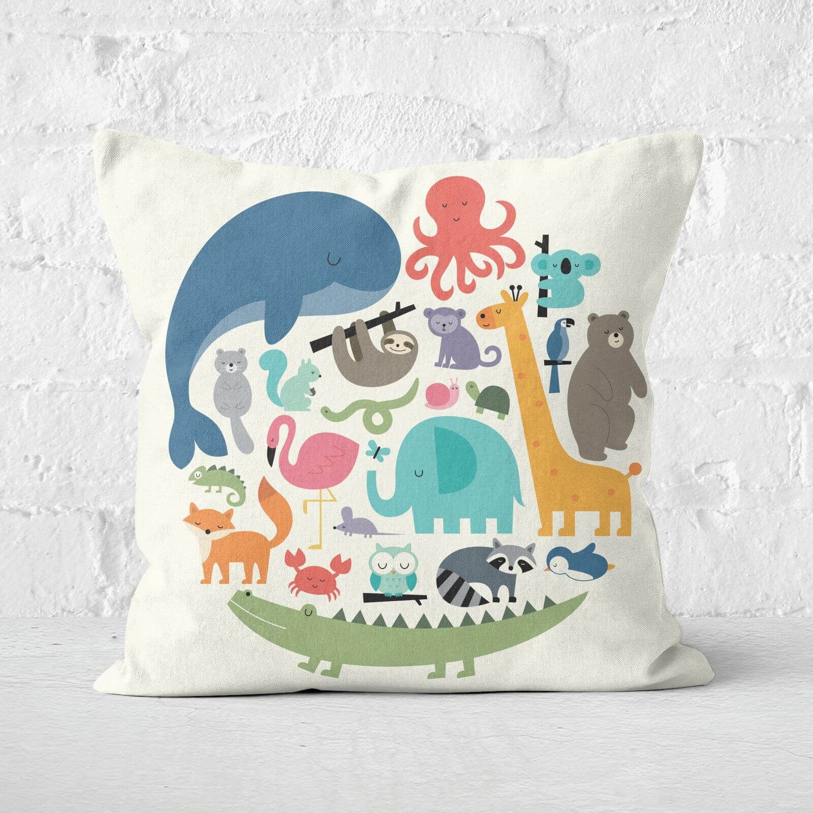 Andy Westface We Are One Square Cushion - 60x60cm - Soft Touch