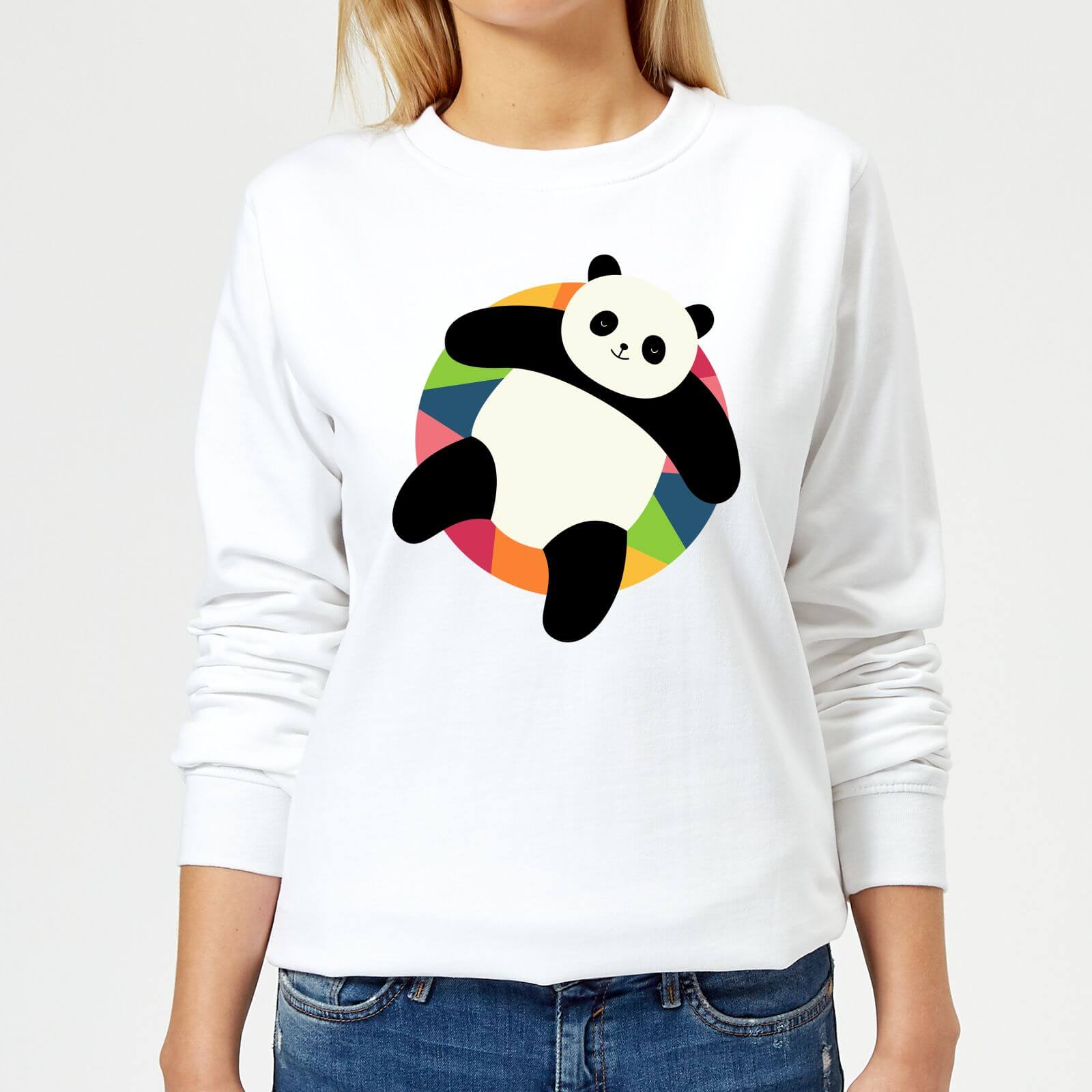 Andy Westface Chillin' Women's Sweatshirt - White - XS - White