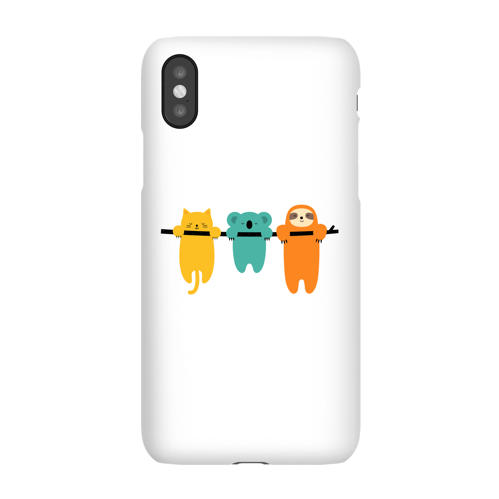 Andy Westface Hang In There Phone Case for iPhone and Android - iPhone XS - Snap Case - Matte