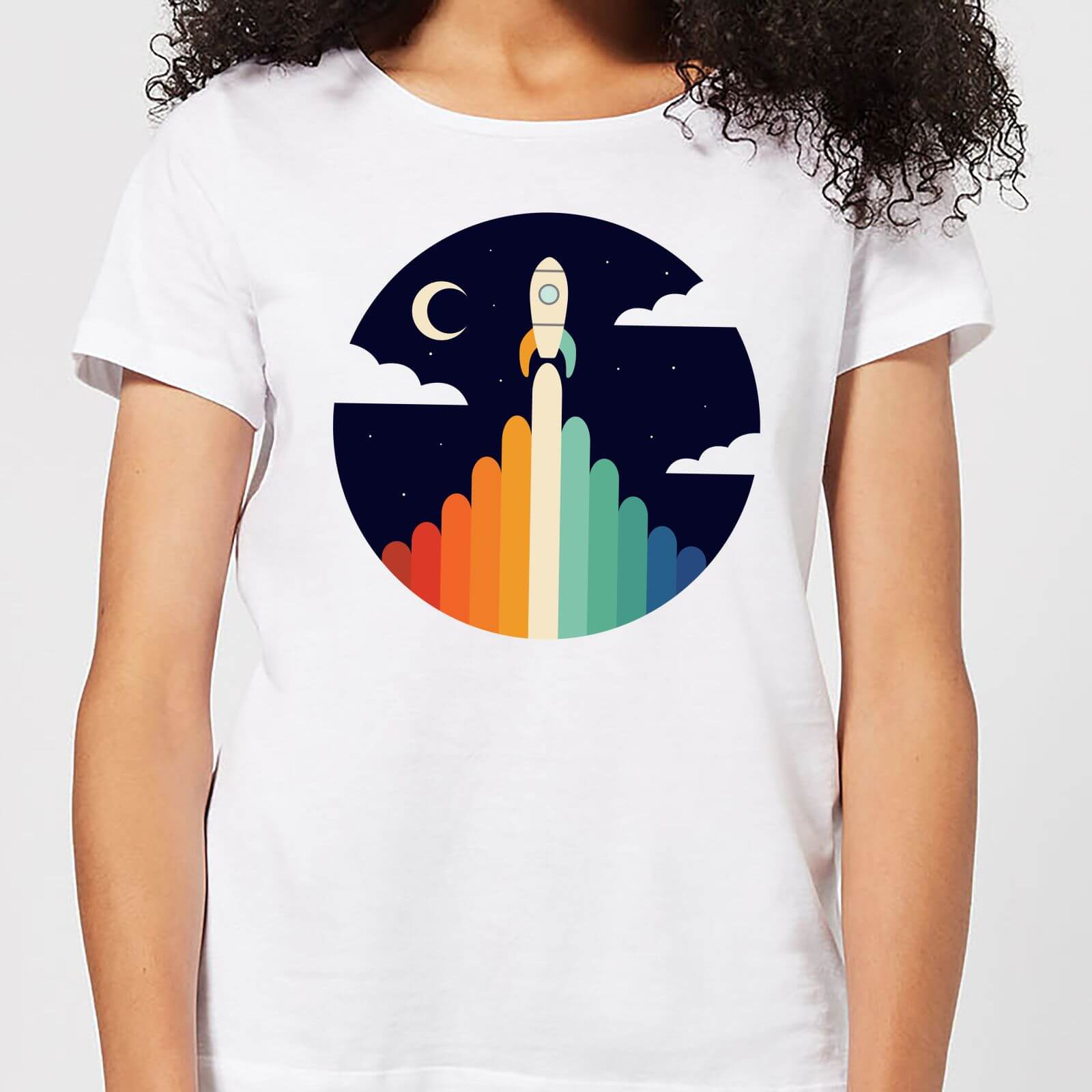 Andy Westface Up Women's T-Shirt - White - S - White