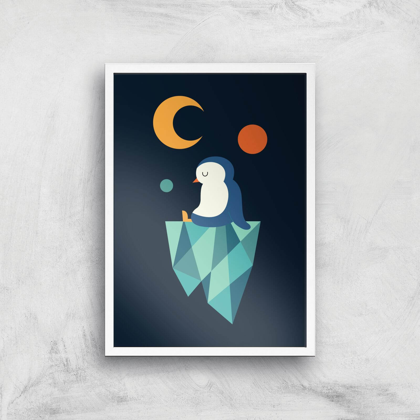 Andy Westface Private Corner Giclee Art Print - A3 - White Frame