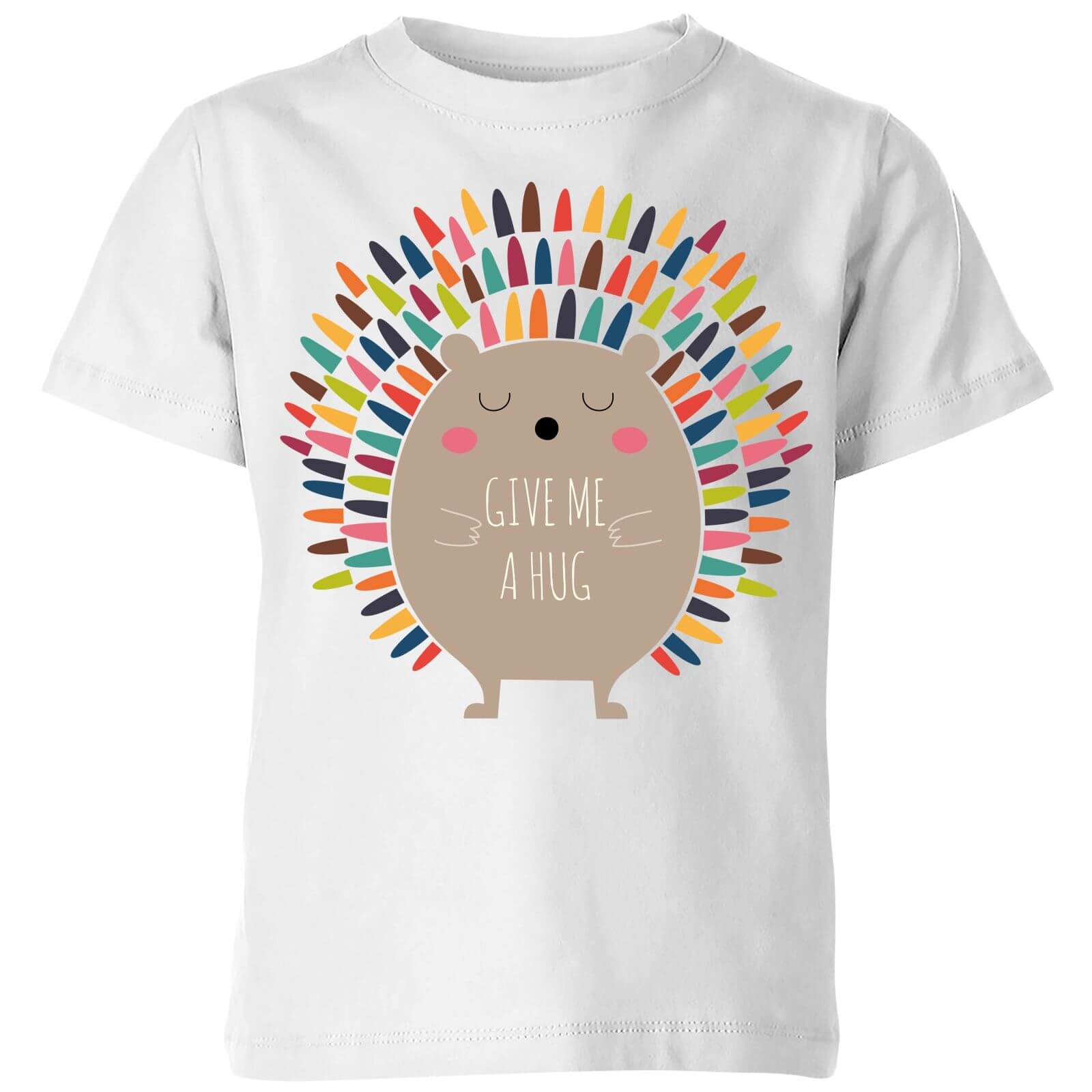 Andy Westface Give Me A Hug Kids' T-Shirt - White - 3-4 Years - White