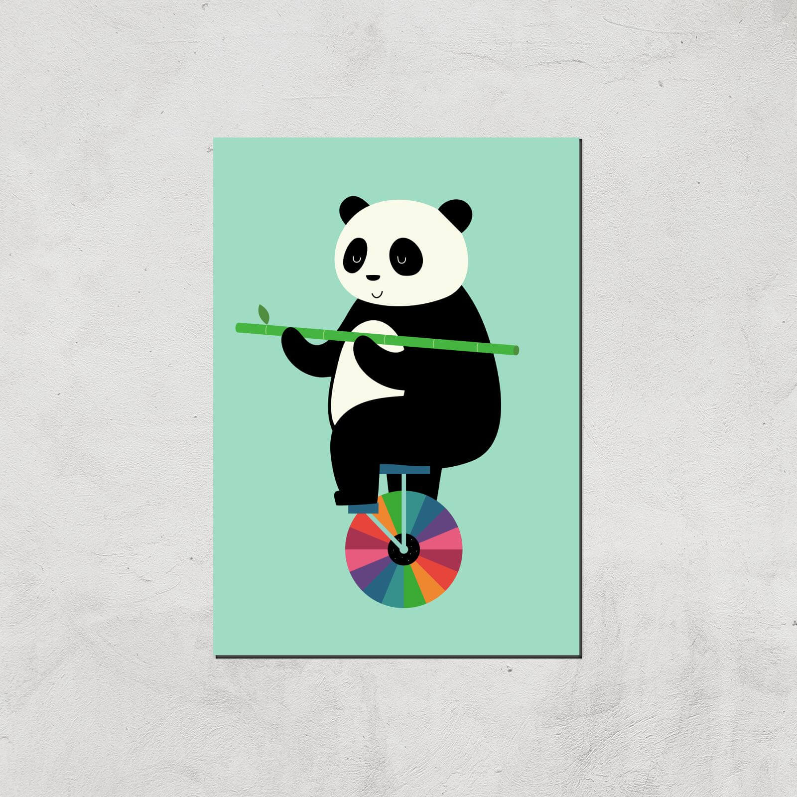 Andy Westface Balanced Bear Giclee Art Print - A4 - Print Only