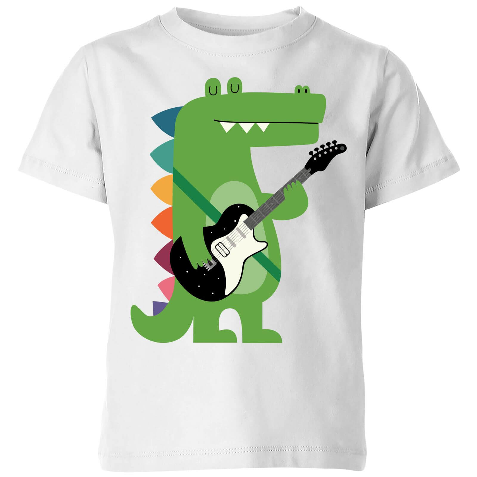 Andy Westface Croco Rock Kids' T-Shirt - White - 3-4 Years - White