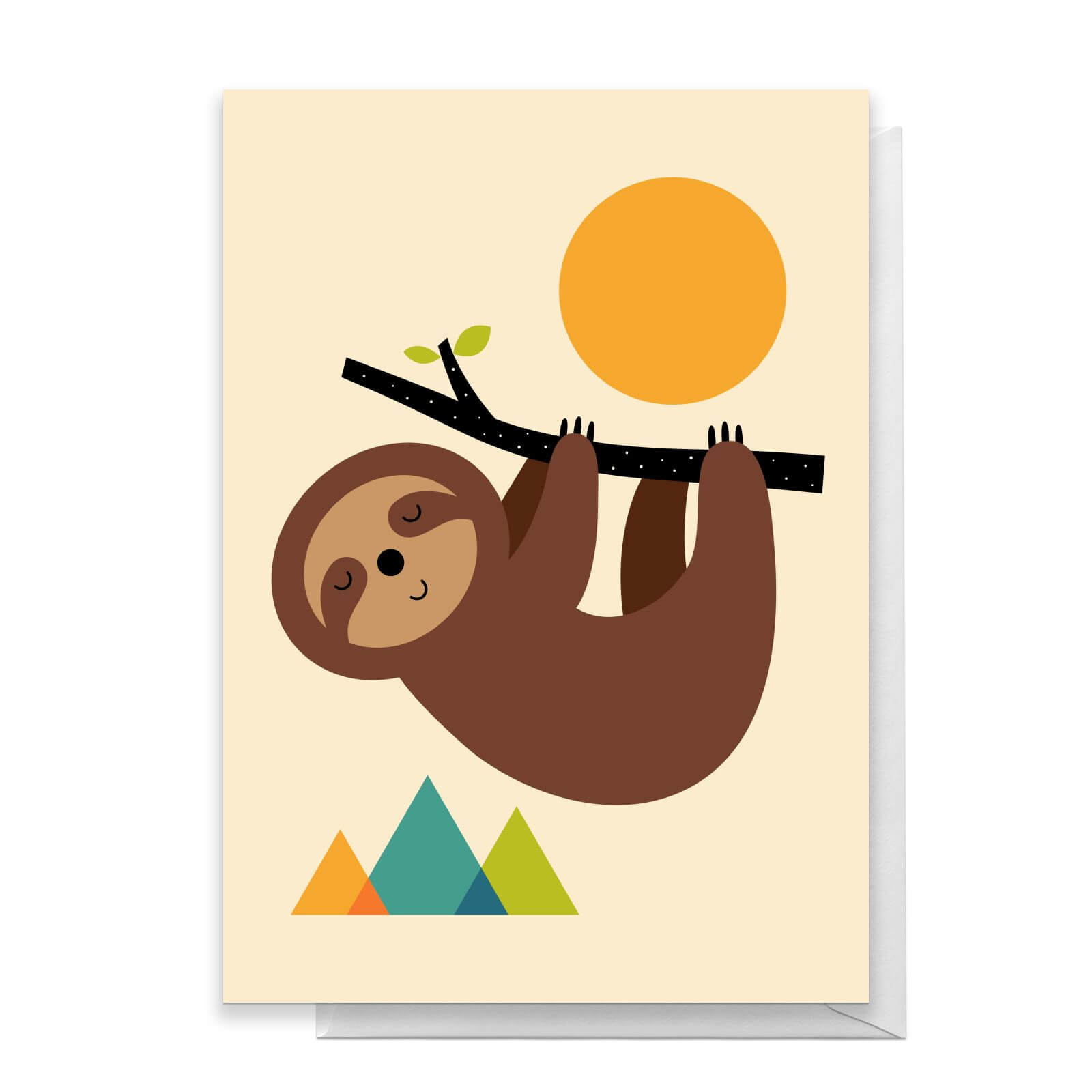 Andy Westface Keep Calm And Live Slow Greetings Card - Standard Card