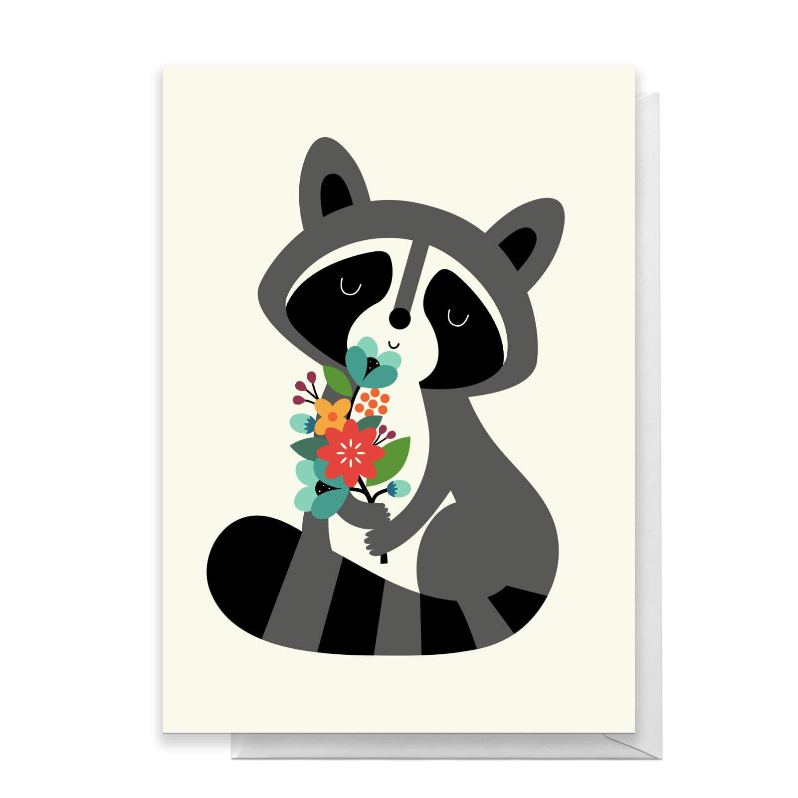 Andy Westface Beautiful Day Greetings Card - Large Card