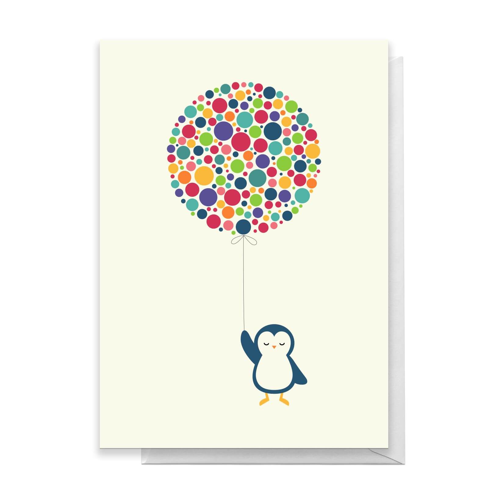 Andy Westface Float In The Air Greetings Card - Large Card
