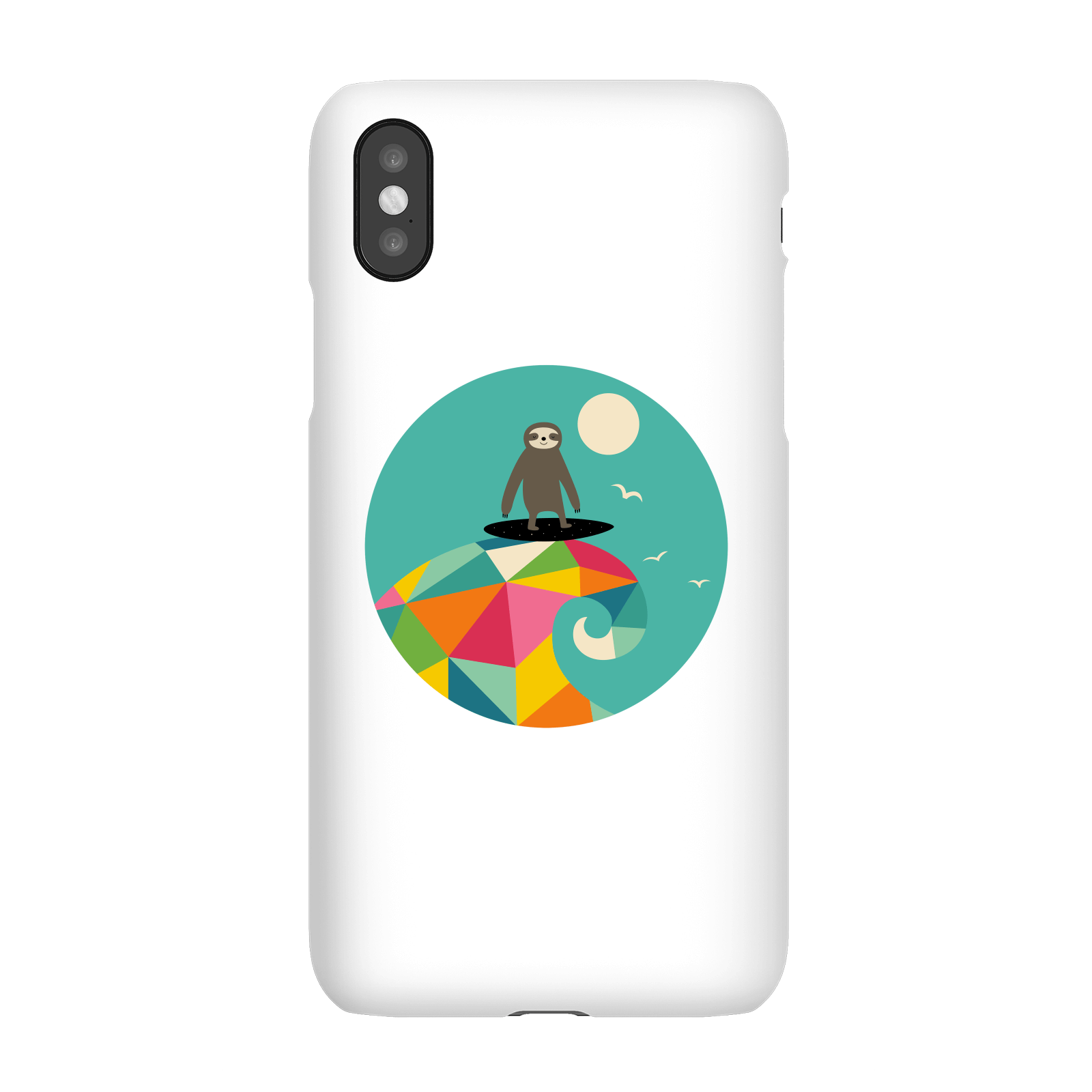 Andy Westface Surfs Up Phone Case for iPhone and Android - iPhone XS - Snap Case - Matte