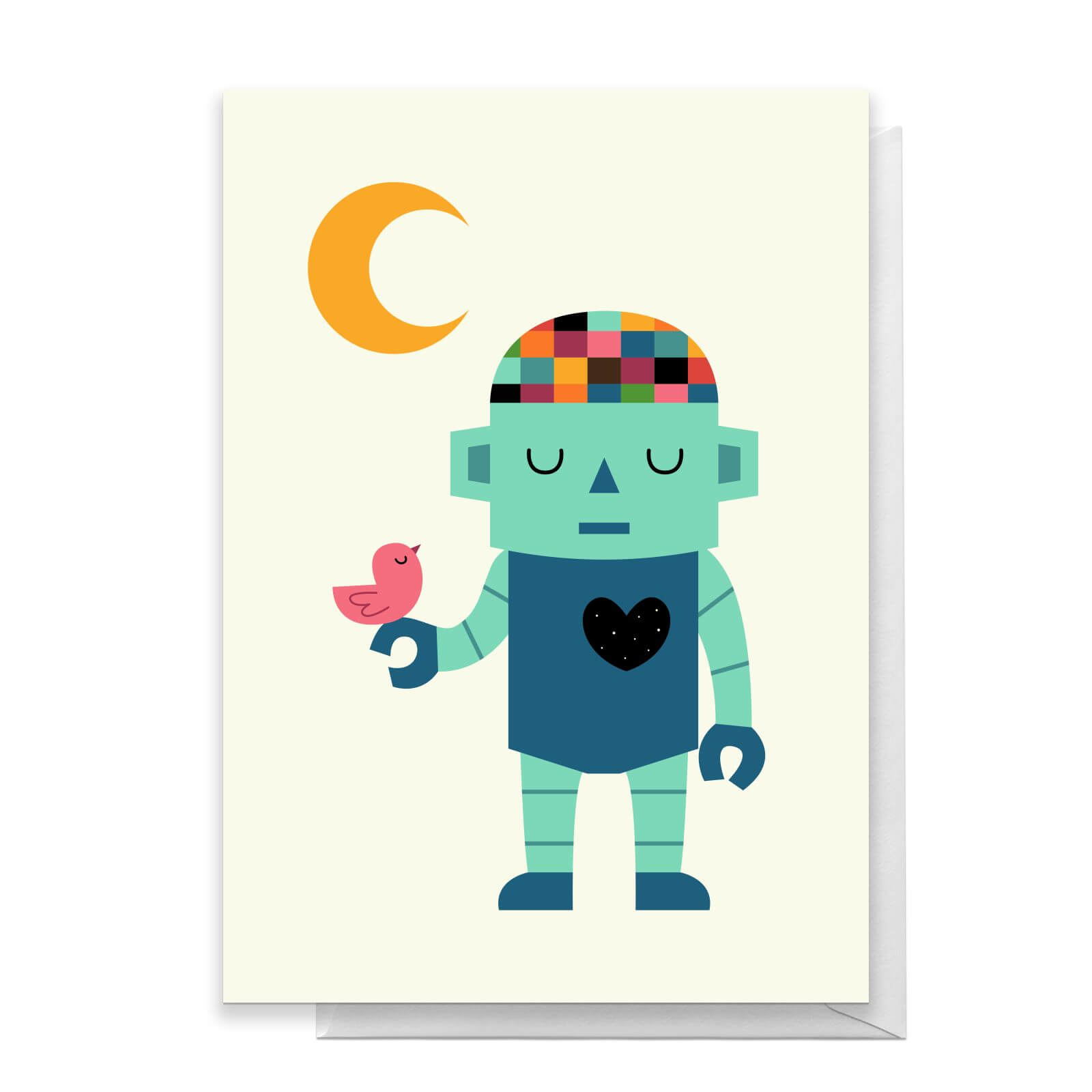 Andy Westface Robot Dreams Greetings Card - Standard Card