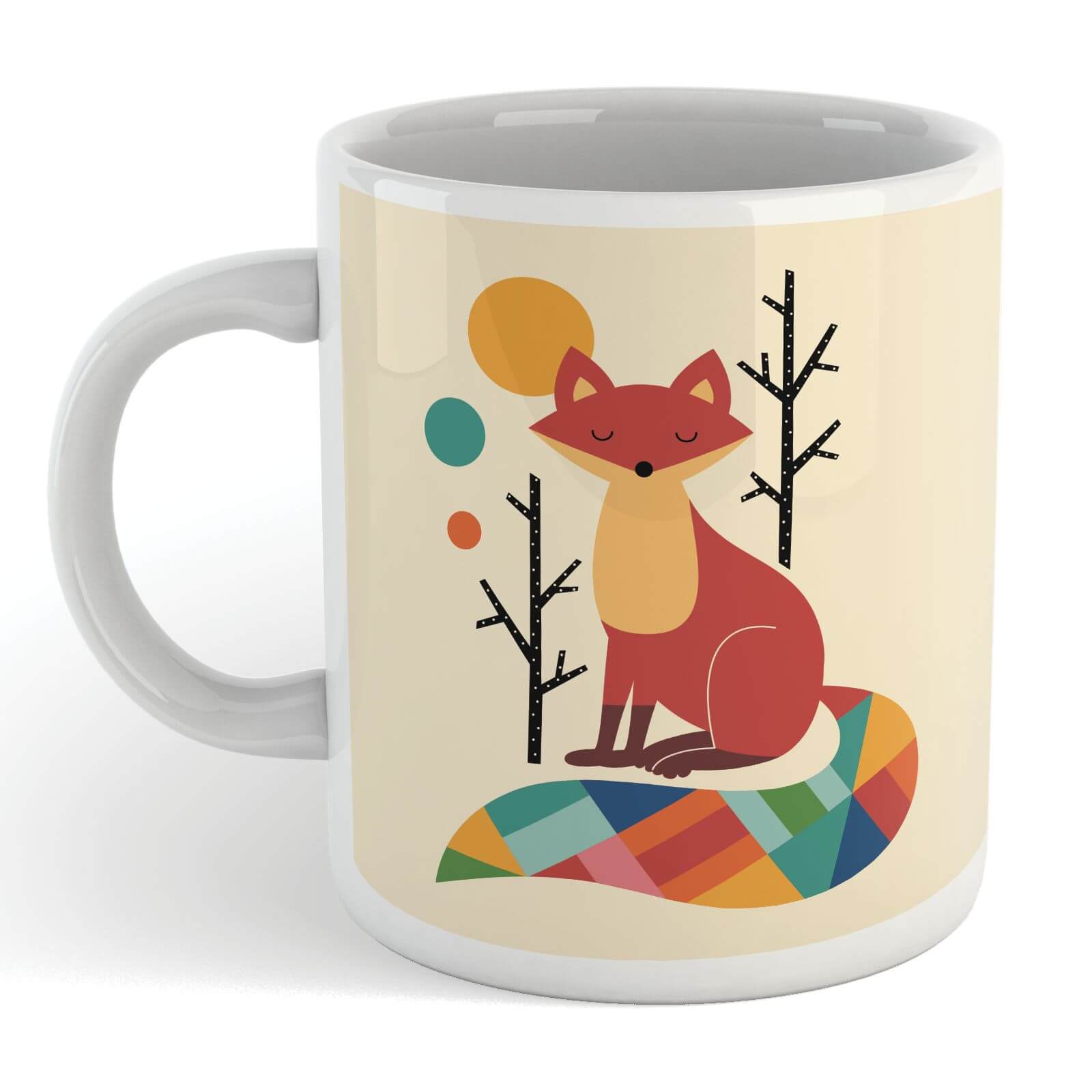 Andy Westface Rainbow Fox Mug