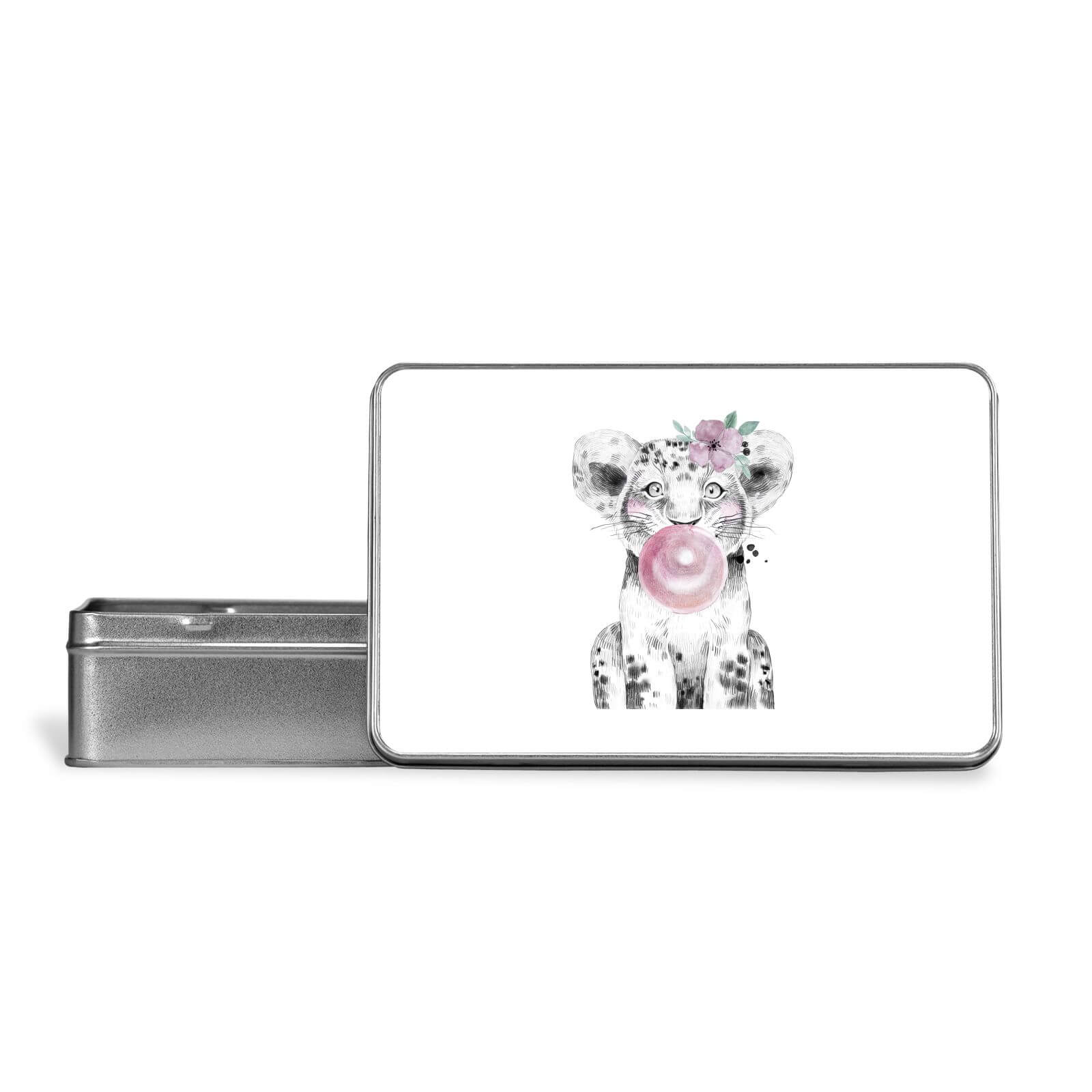Bubblegum Cub Metal Storage Tin