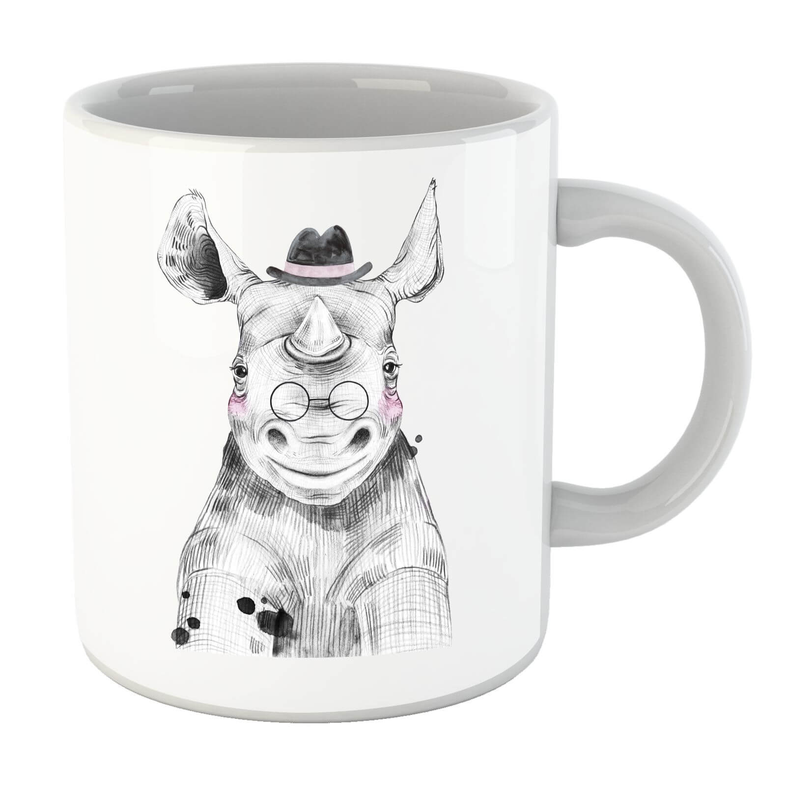 Literate Rhino Mug