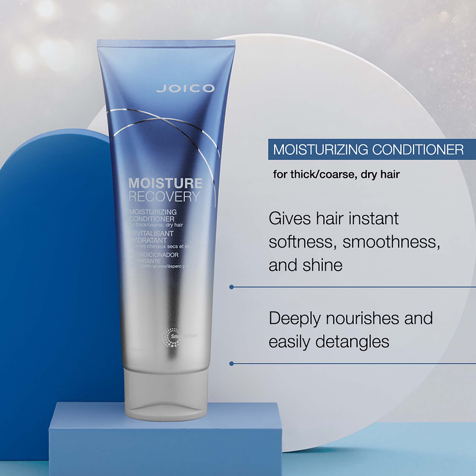 Thumbnail - Joico Moisture Recovery Feuchtigkeitsspülung für Dickes, Grobes, Trockenes Haar 50 ml