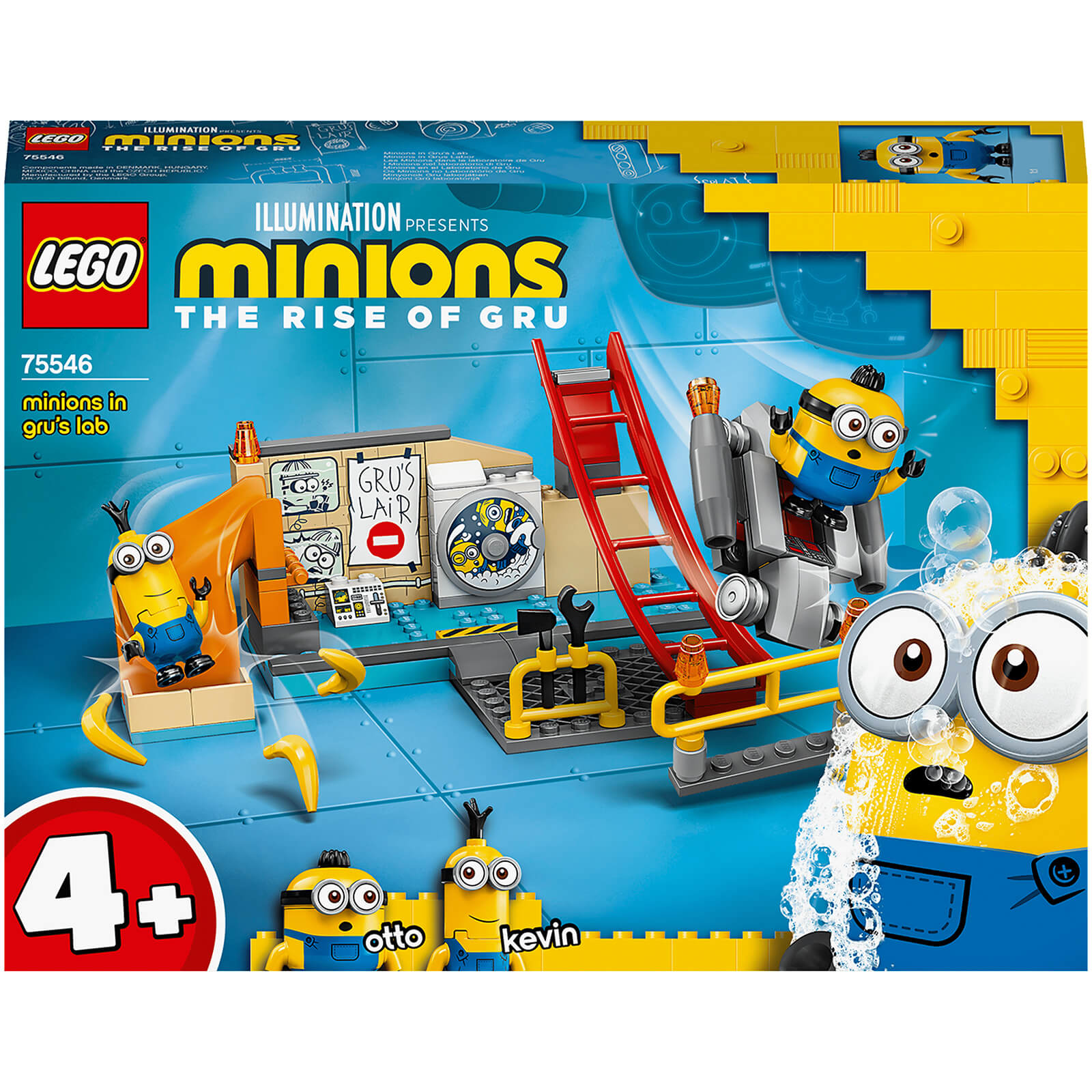 LEGO 4+ Minions: in Grus Lab Building Set (75546)