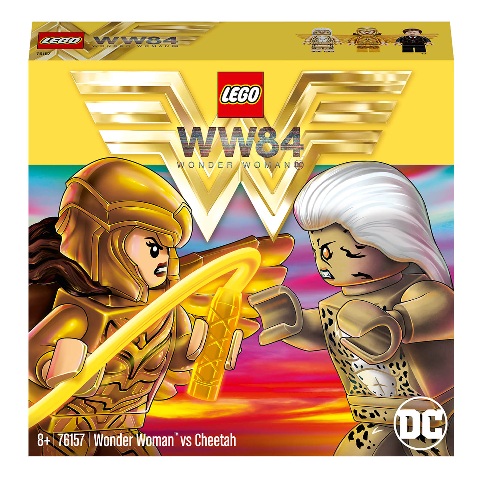 Image of LEGO DC Wonder Woman vs Cheetah Set (76157)