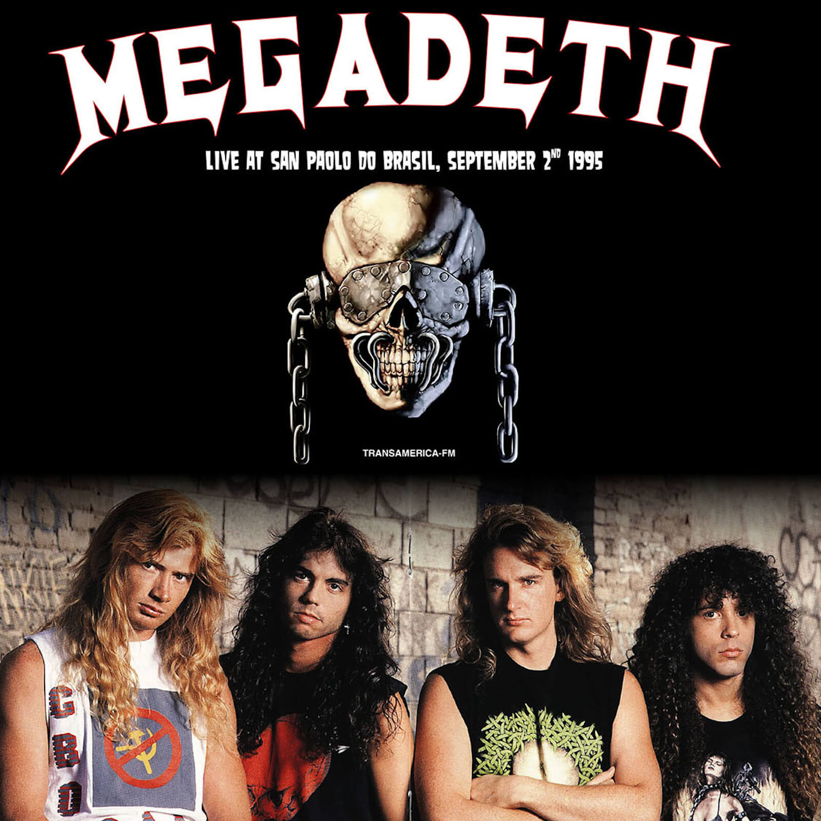Megadeth - Sao Paulo Do Brasil September 2nd 1995 (White Vinyl)