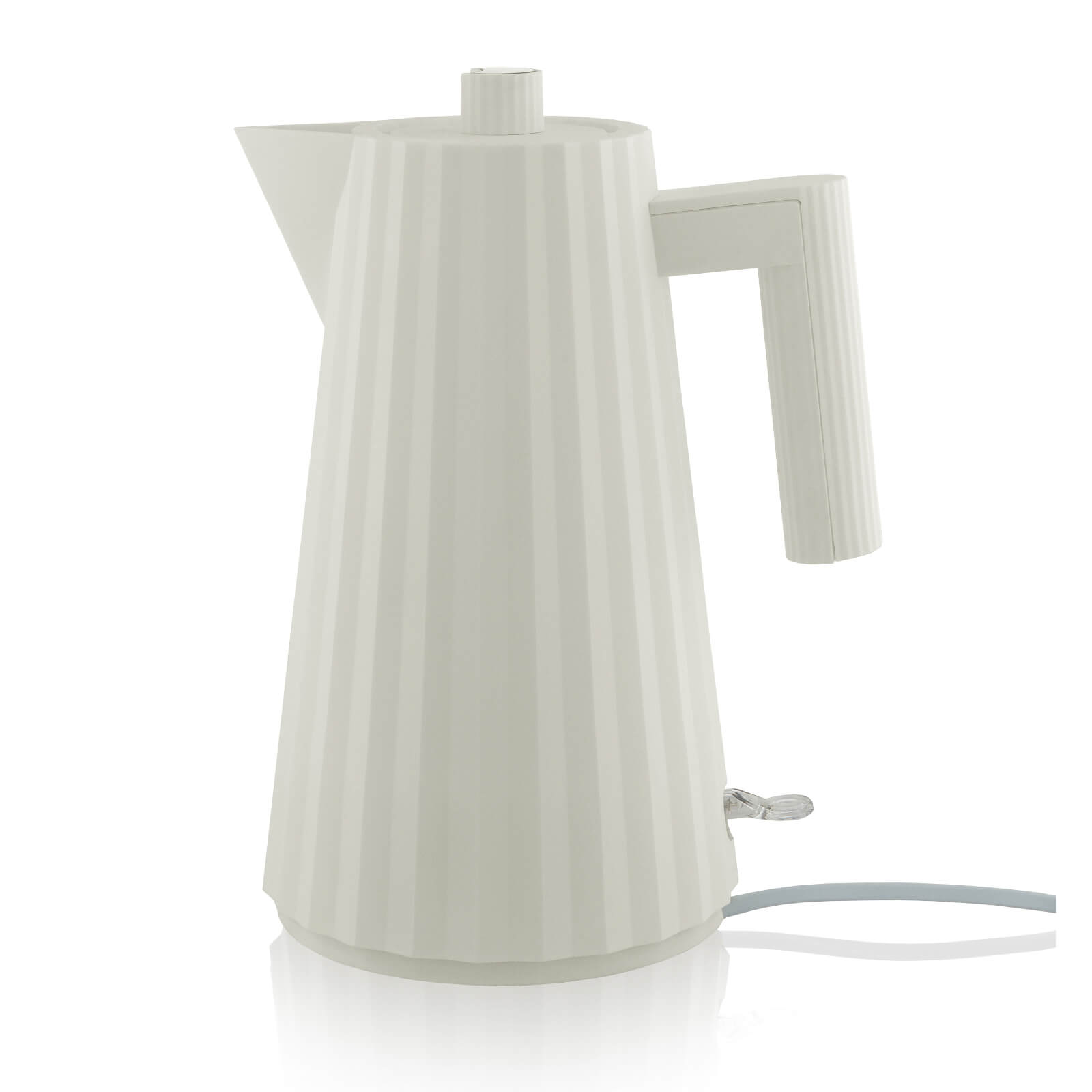 Image of Alessi Electric Kettle - Plisse White - 1.7L