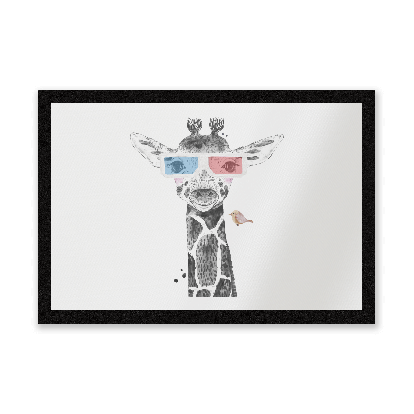 3D Giraffe Entrance Mat