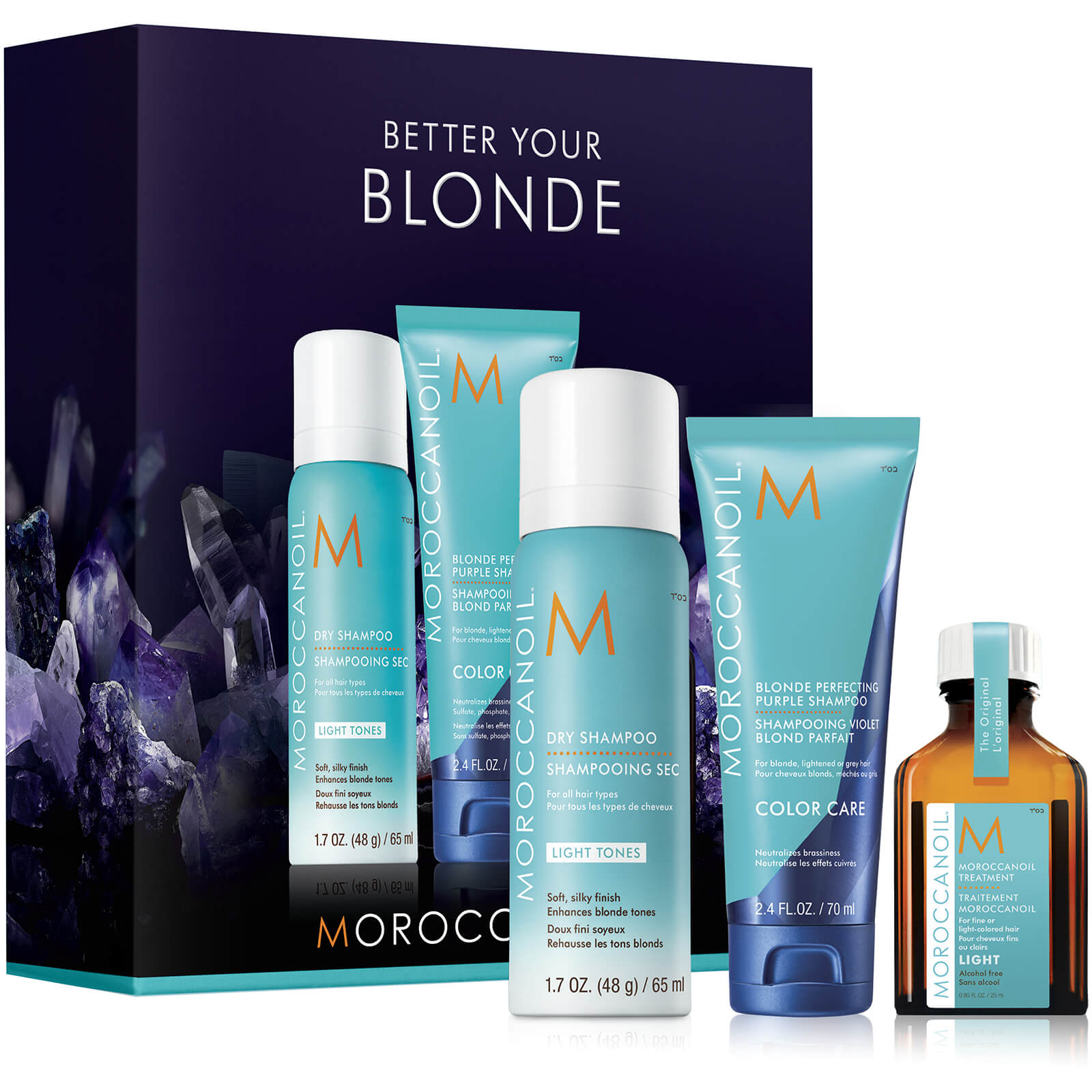 Moroccanoil Better Your Blonde Set (Worth £29.75)