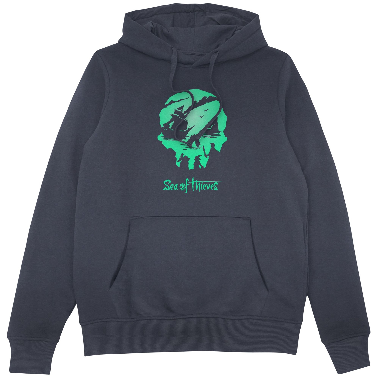 Sea Of Thieves 2nd Anniversary Logo Unisex Hoodie - Navy - L