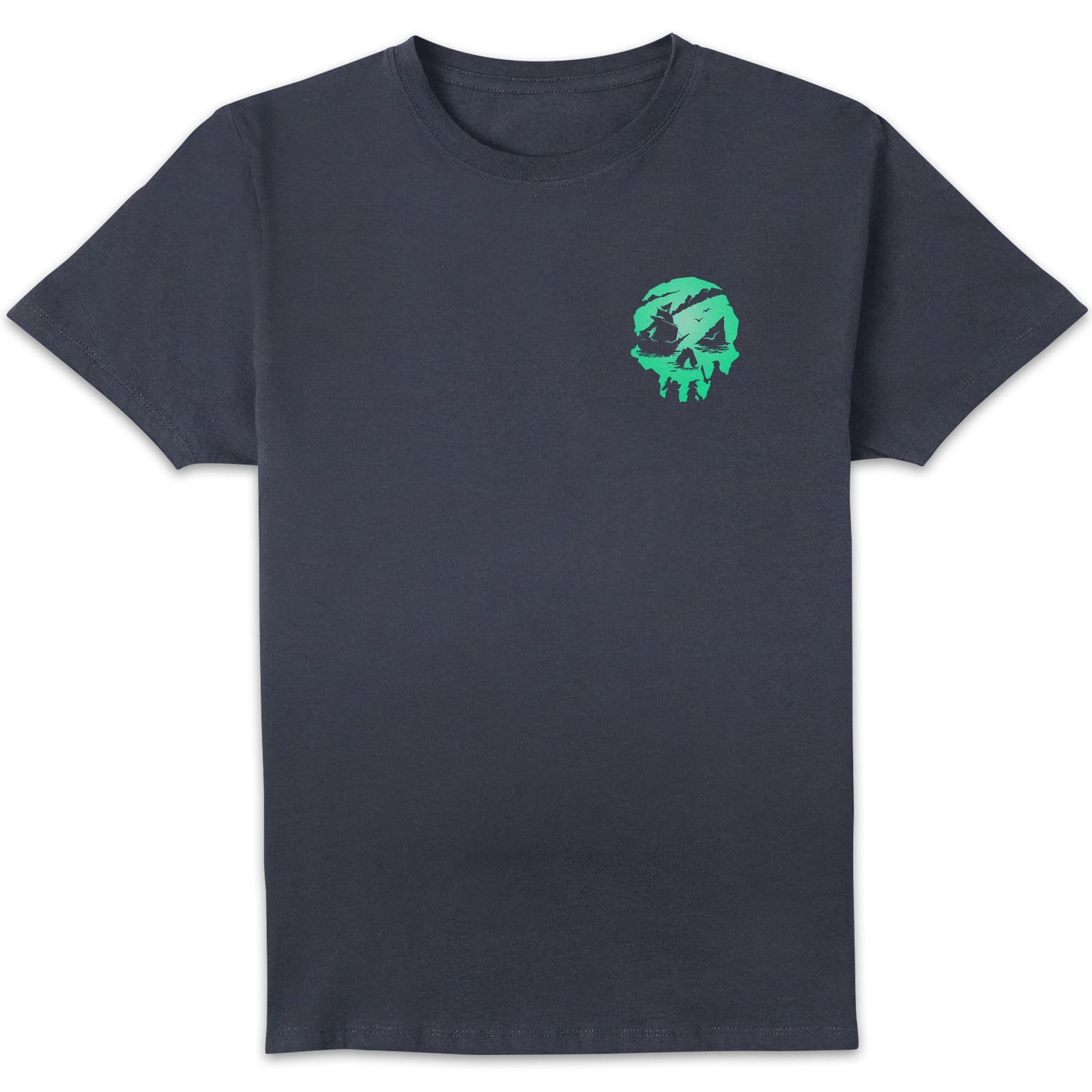 Sea Of Thieves 2nd Anniversary Pocket Unisex T-Shirt - Navy - XXL