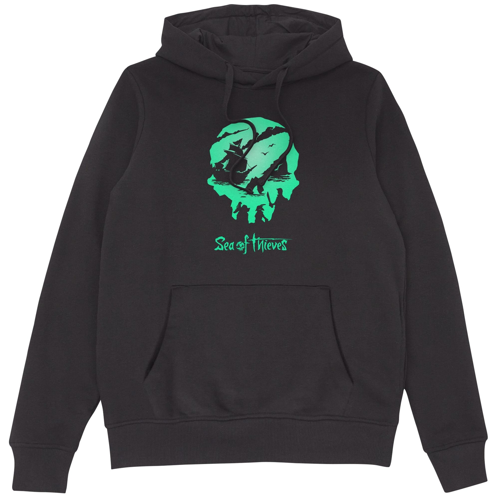 Sea Of Thieves 2nd Anniversary Logo Unisex Hoodie - Black - S
