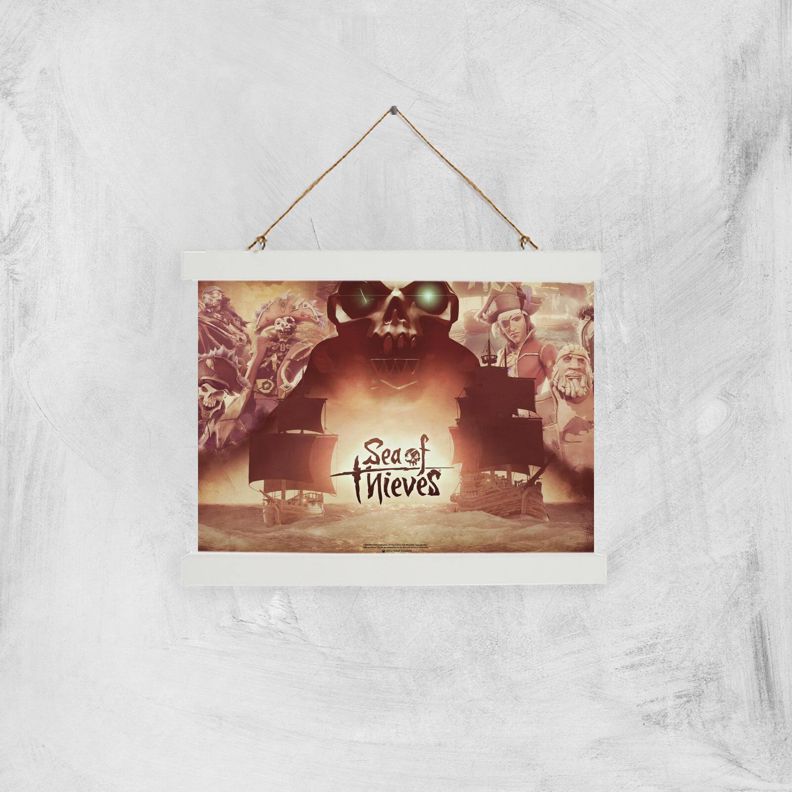 Sea Of Thieves 2nd Anniversary Giclee Art Print - A4 - White Hanger