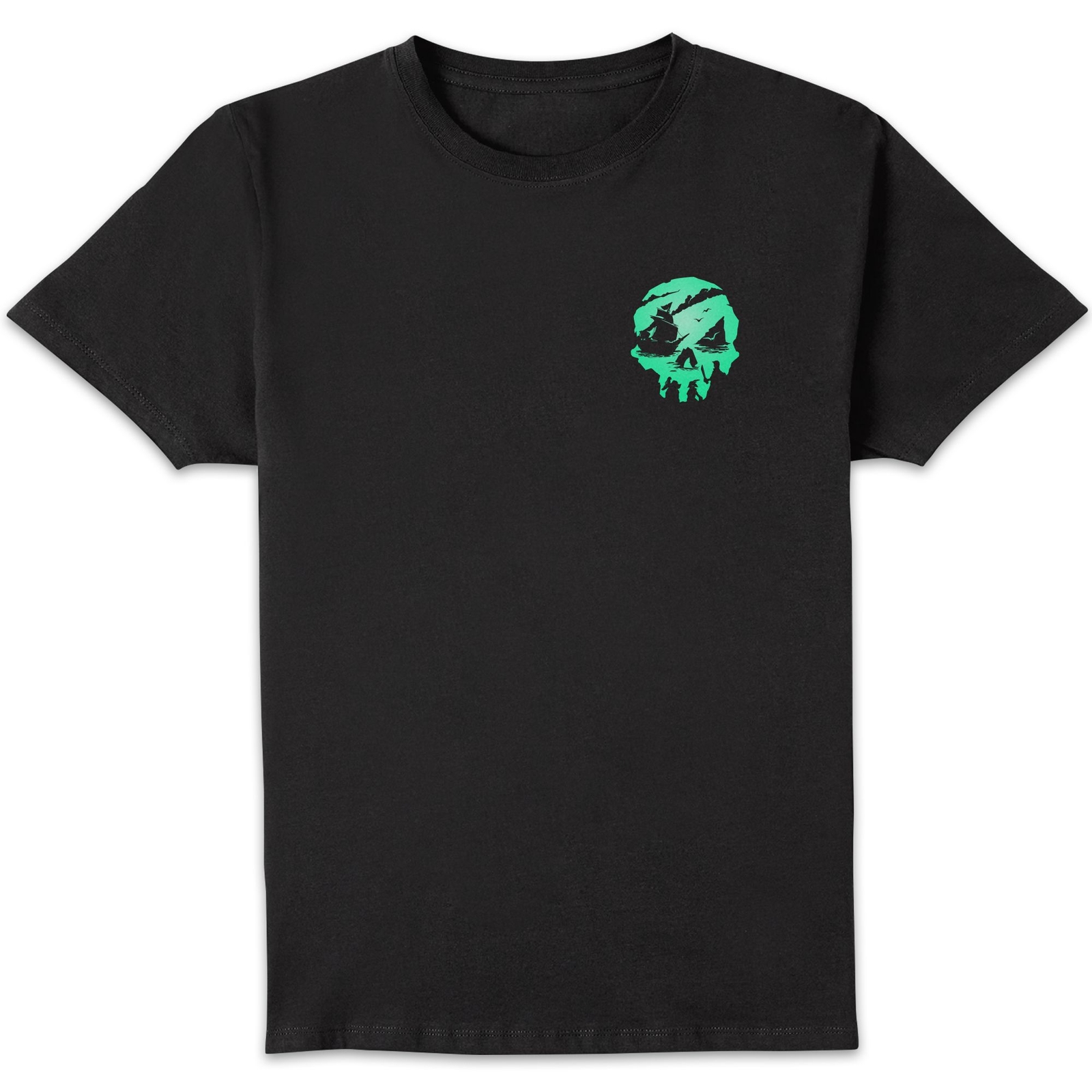 Sea Of Thieves 2nd Anniversary Pocket Unisex T-Shirt - Black - 5XL